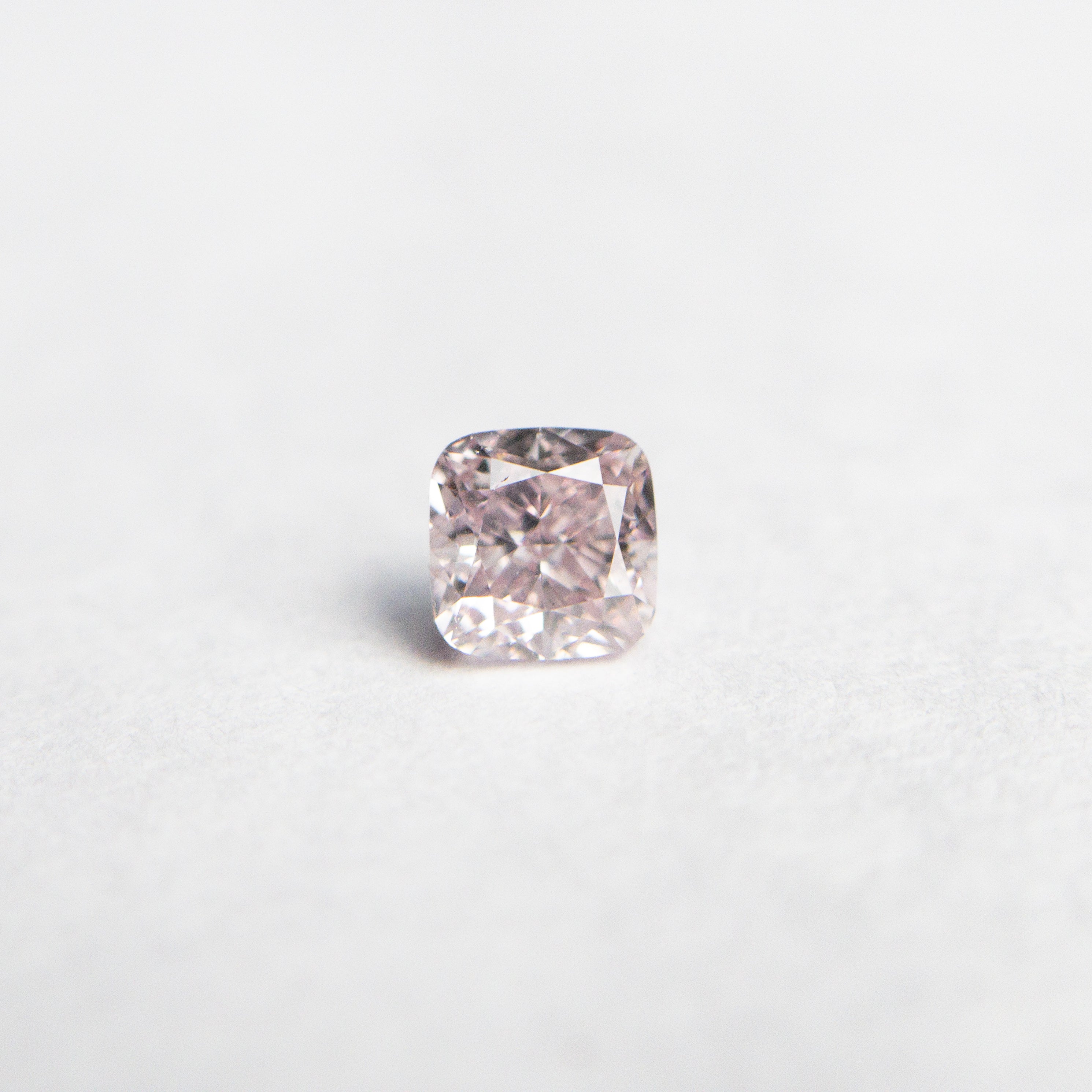 0.26ct 3.42x3.37x2.43mm GIA SI1 Fancy Purplish Pink Cushion Brilliant ๐ฆ๐บ 24102-01