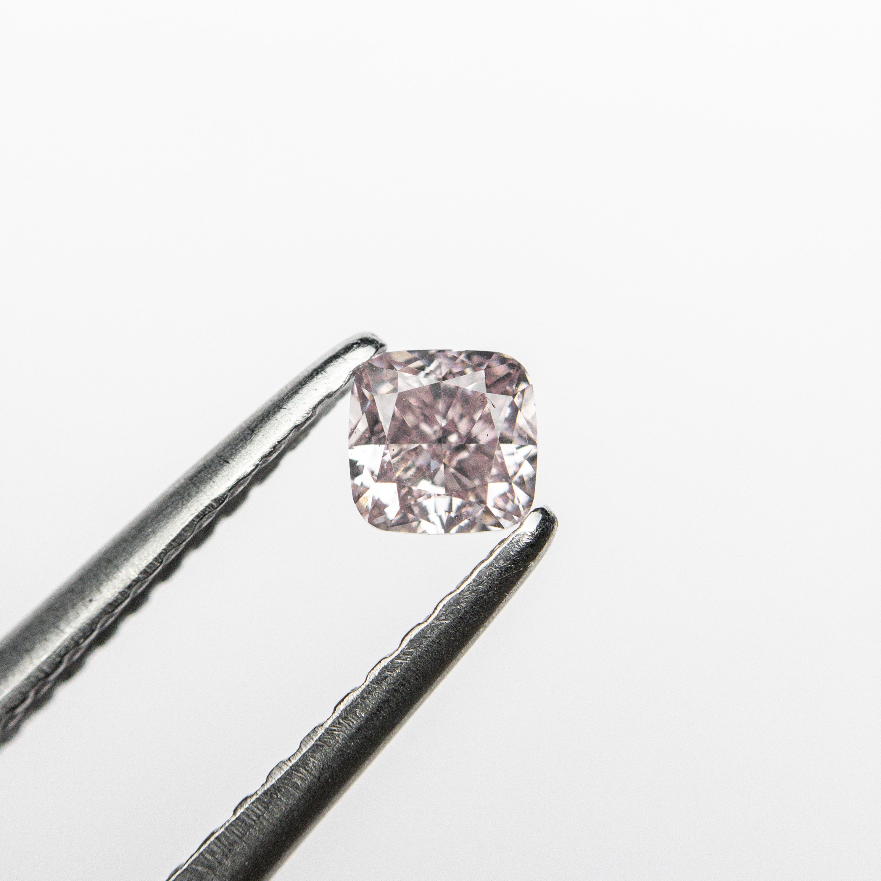 0.26ct 3.42x3.37x2.43mm GIA SI1 Fancy Purplish Pink Cushion Brilliant ๐ฆ๐บ 24102-01