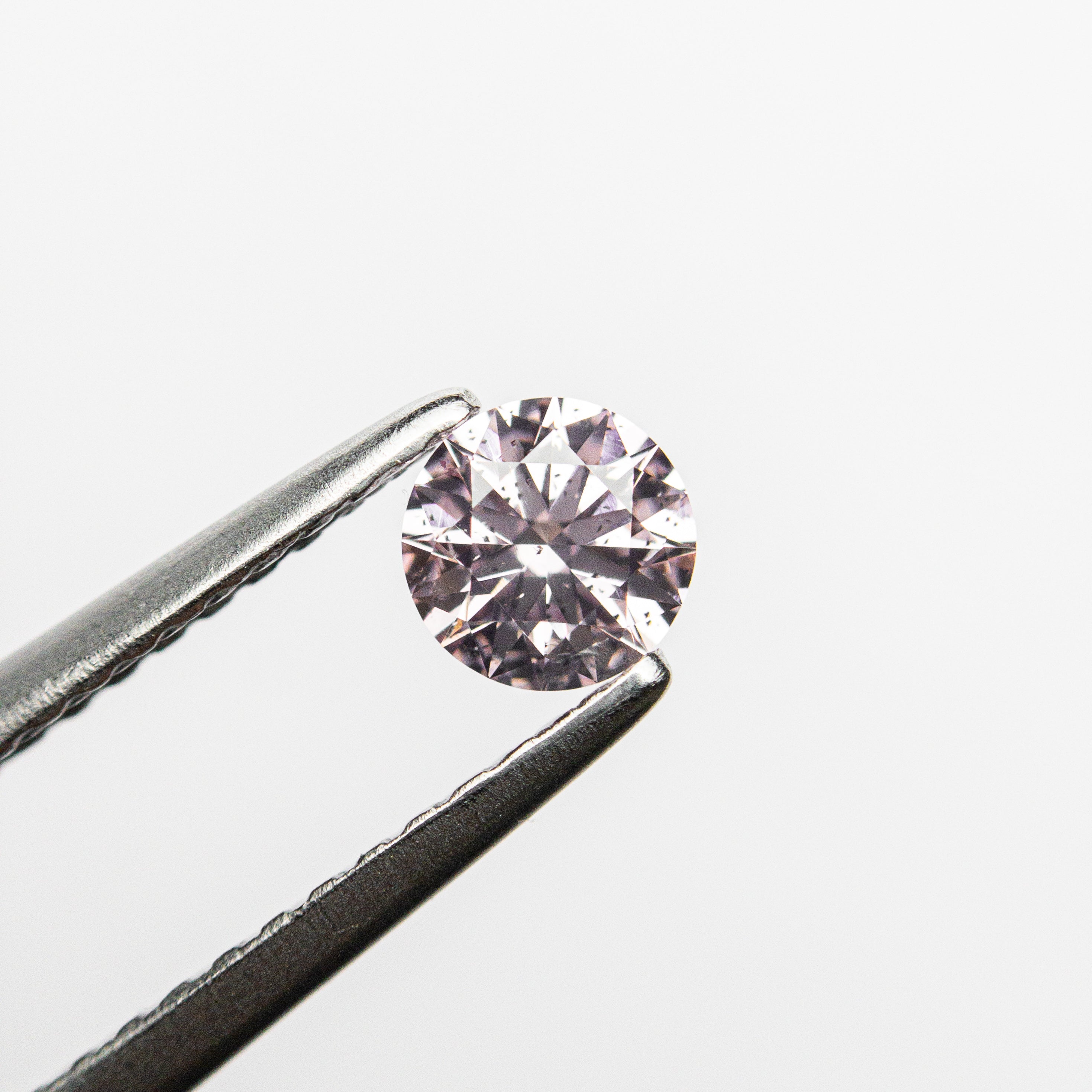 0.28ct 4.28x4.25x2.56mm GIA I1 Fancy Purplish Pink Round Brilliant 24167-01