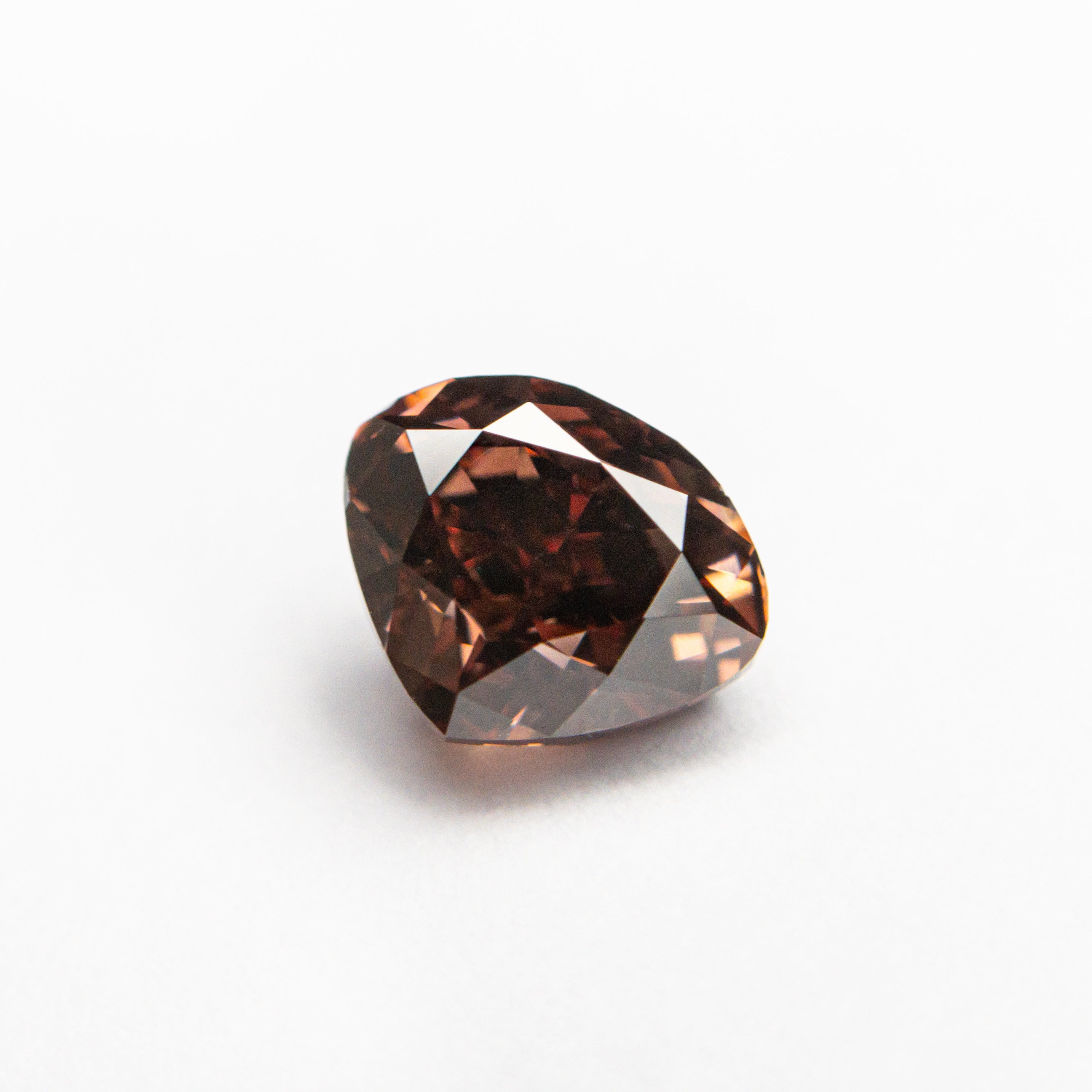 1.00ct 5.37x6.56x3.93mm GIA VS2 Fancy Deep Pink-Brown Heart Brilliant đŸ‡¦đŸ‡º 24116-01