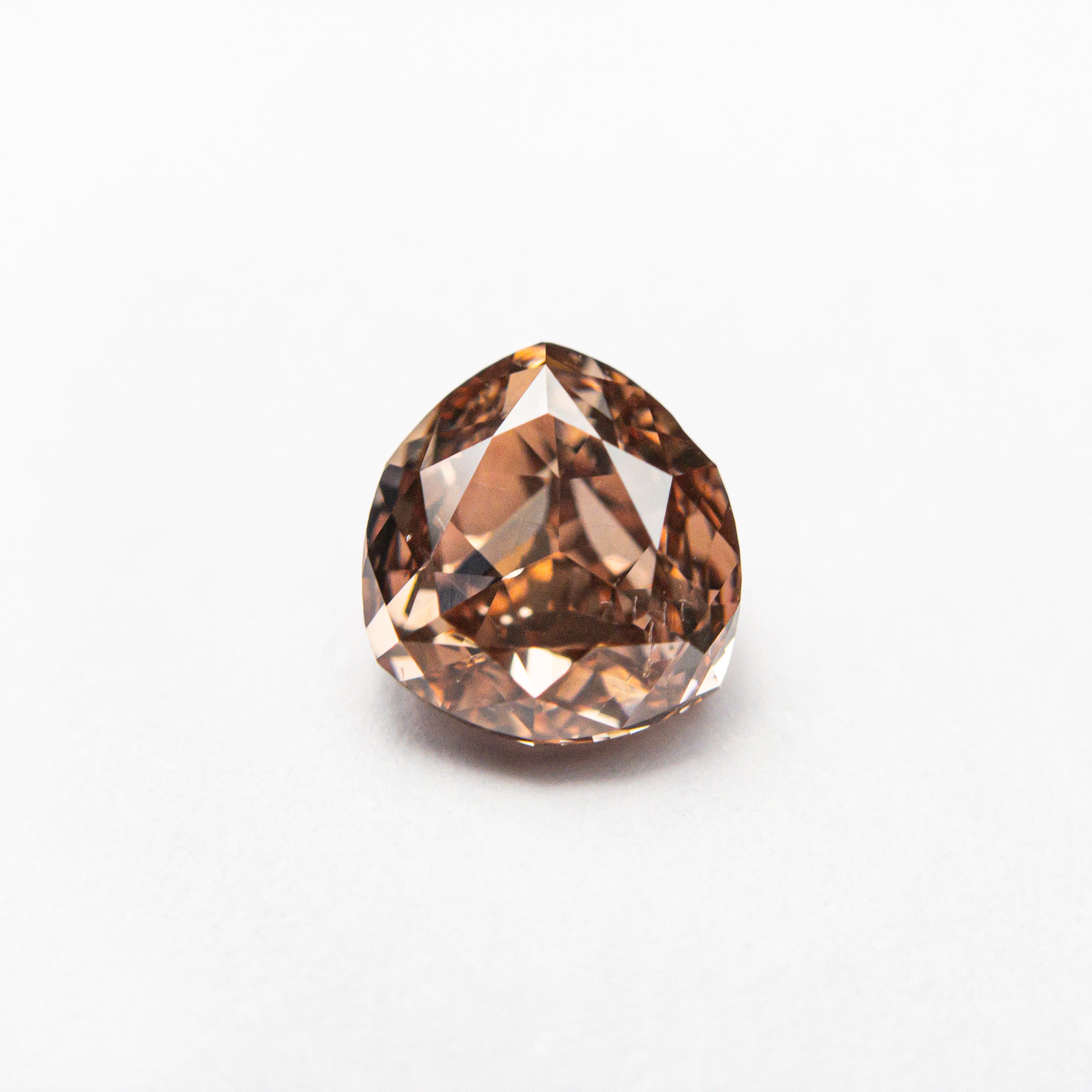 1.00ct 6.08x5.67x3.42mm GIA SI1 Fancy Deep Brown-Pink Trillion Brilliant ๐ฆ๐บ 24113-01