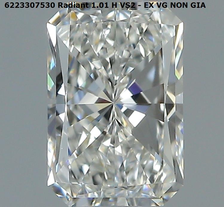 RA 1.01ct H, VS2, GIA# 6223307530, CanadaMarkCM-400911