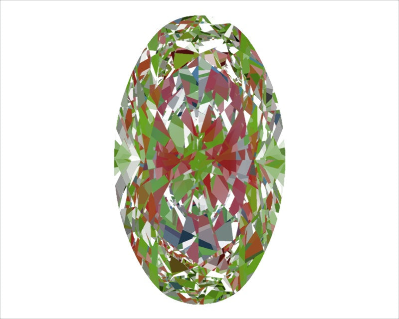1.31 Oval (Marval) G SI1 VG EX DTC Tracr GIA 3515887569 Elongated Oval 1.69 ratio! MARVAL