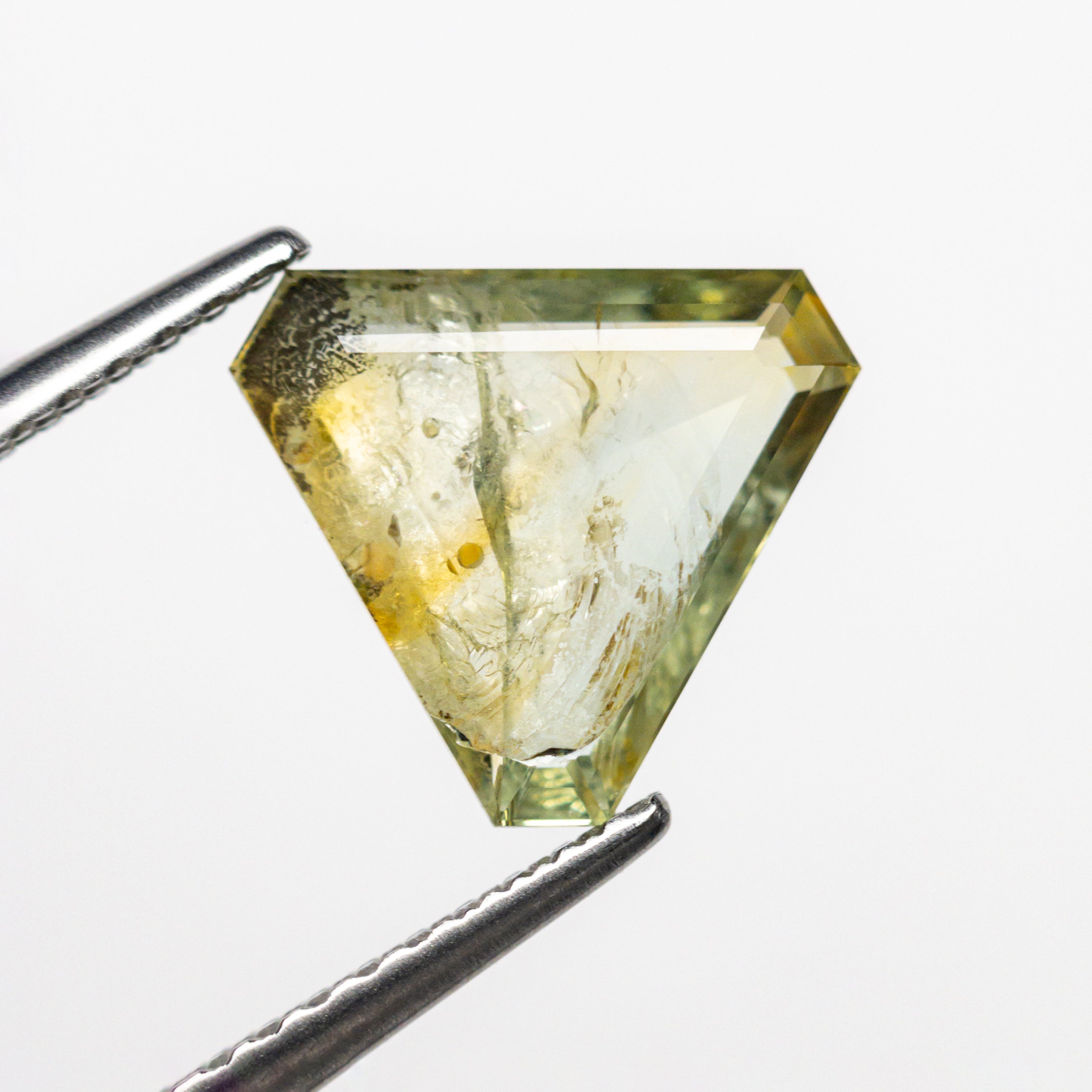 1.99ct 8.35x9.64x2.72mm Cut Corner Triangle Rosecut Sapphire 22434-77