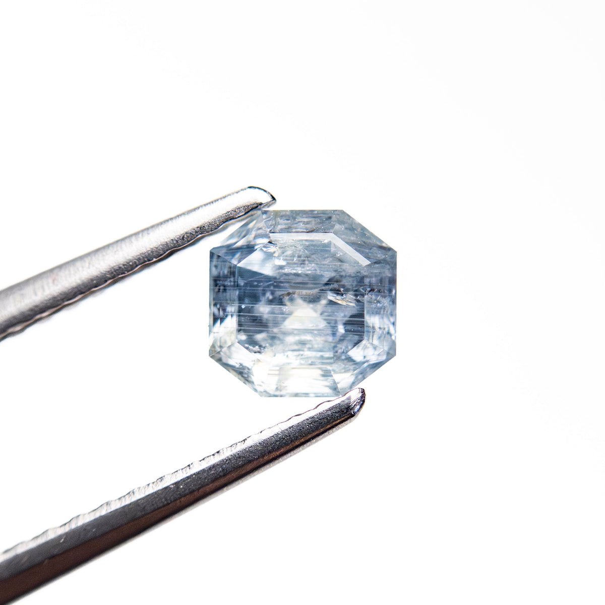 0.91ct 5.09x5.08x3.92mm Cut Corner Square Step Cut Sapphire 23903-13