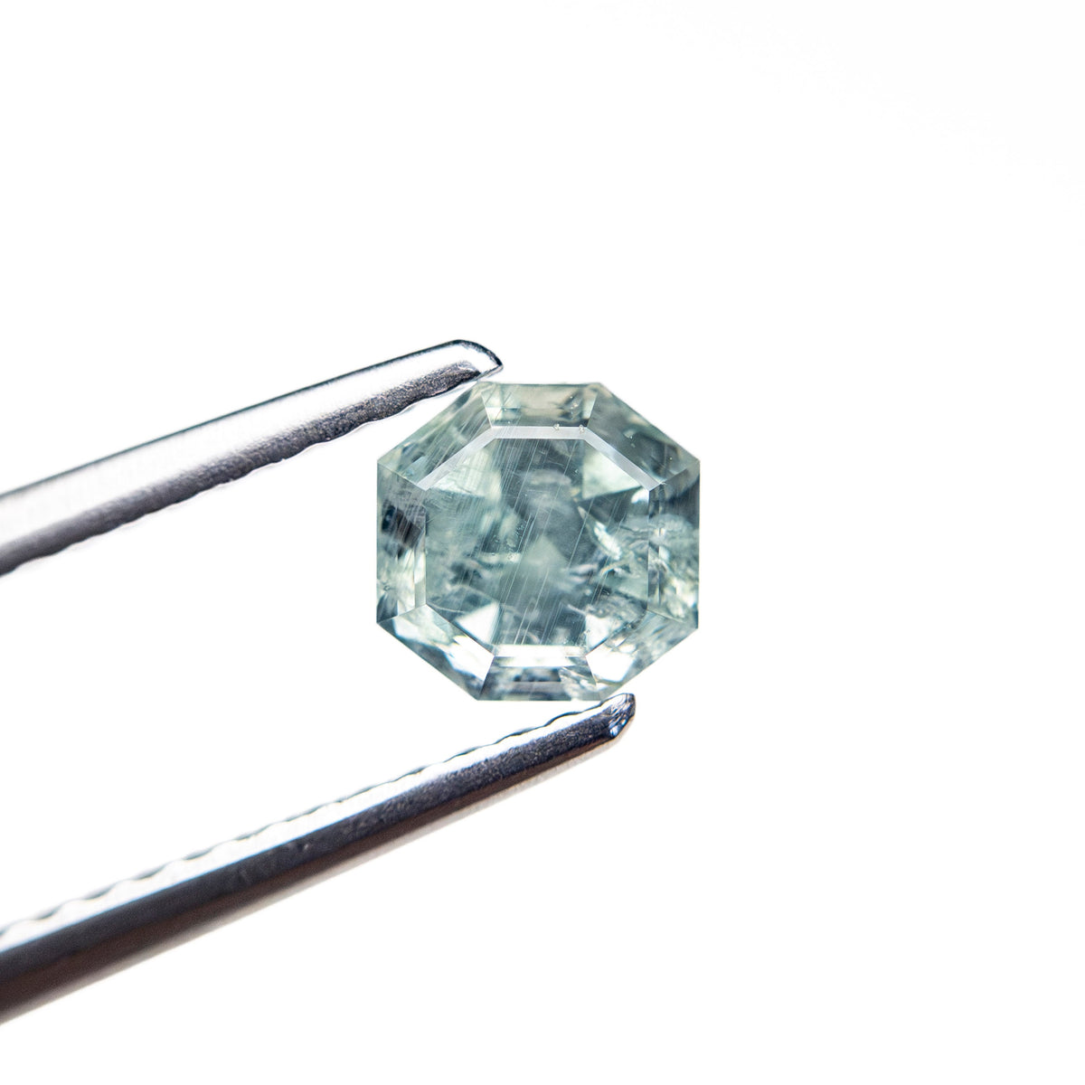 0.86ct 4.99x4.92x4.01mm Cut Corner Square Step Cut Sapphire 23903-14