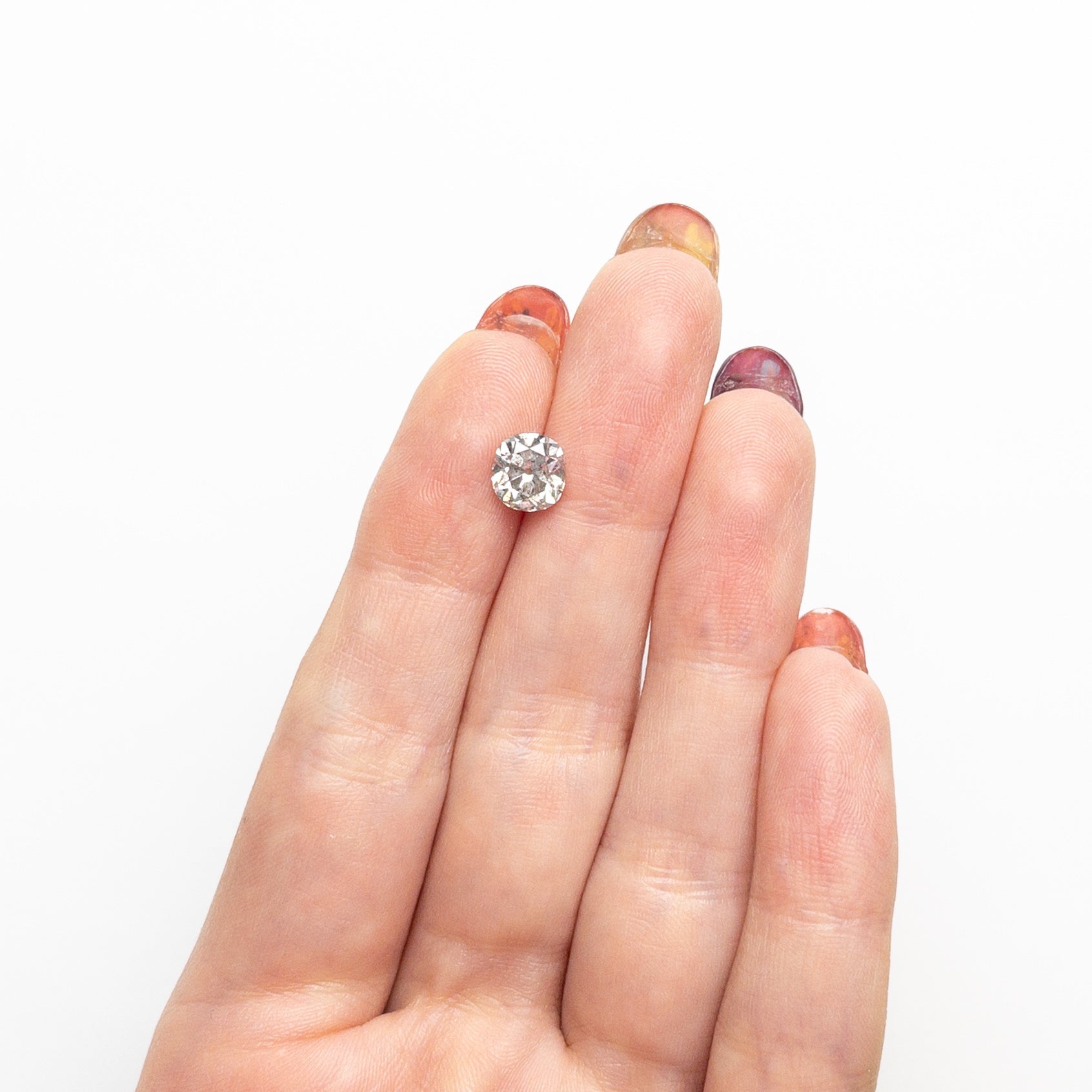 1.35ct 6.81x6.44x4.18mm Modern Antique Old Mine Cut π¨π¦ 25558-01