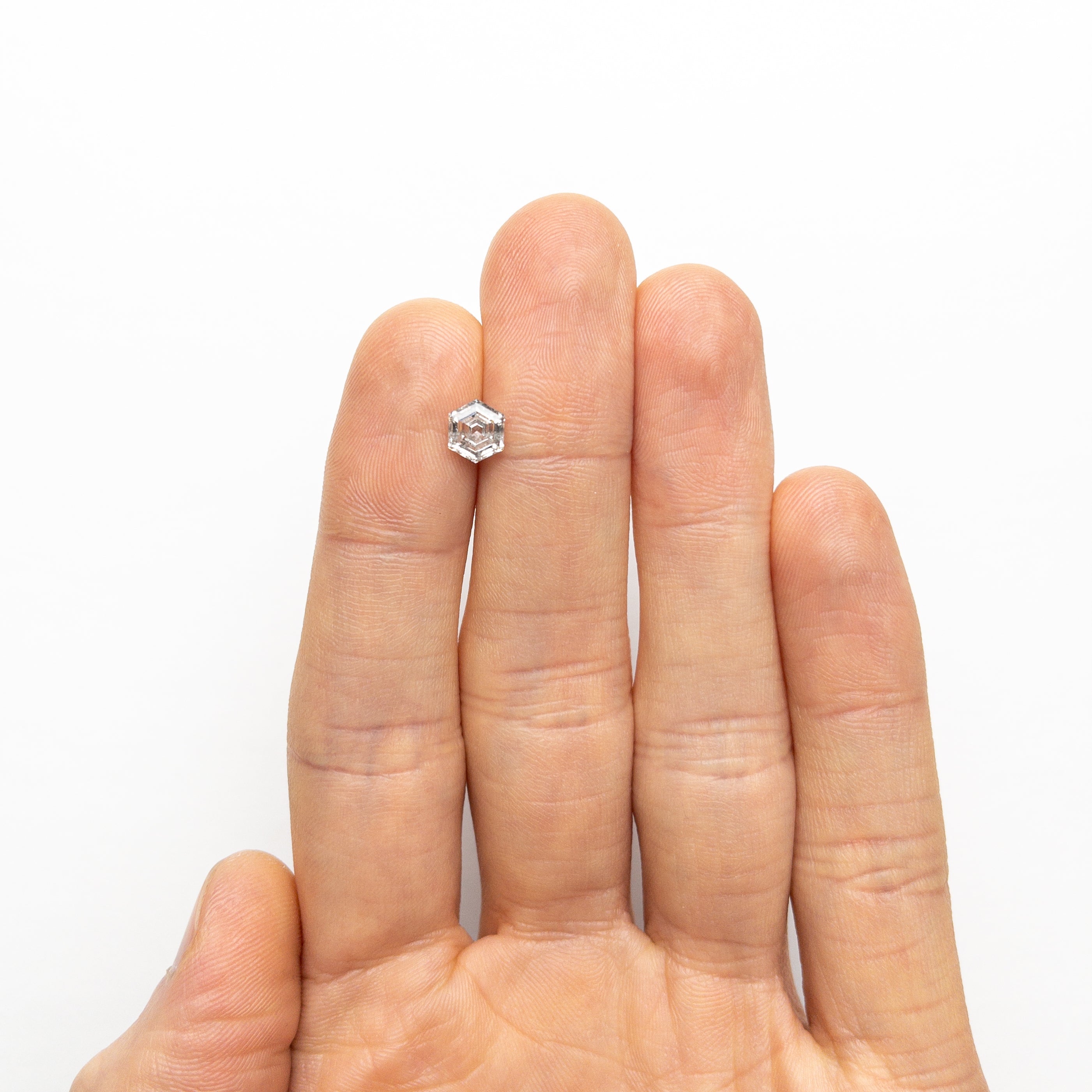 1.10ct 6.82x5.94x3.63mm Hexagon Step Cut π¨π¦ 25587-01