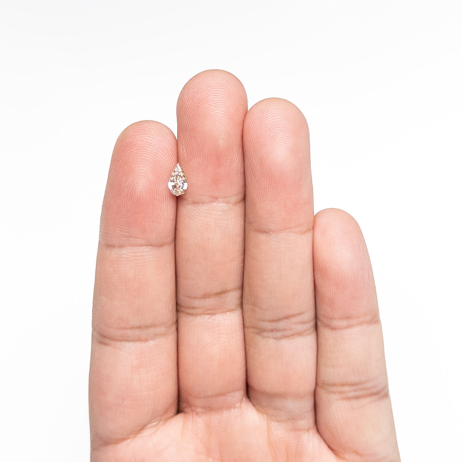 0.39ct 7.00x4.05x2.13mm VVS2 C3 Geo Pear Step Cut ๐ฟ๐ฆ 26109-08