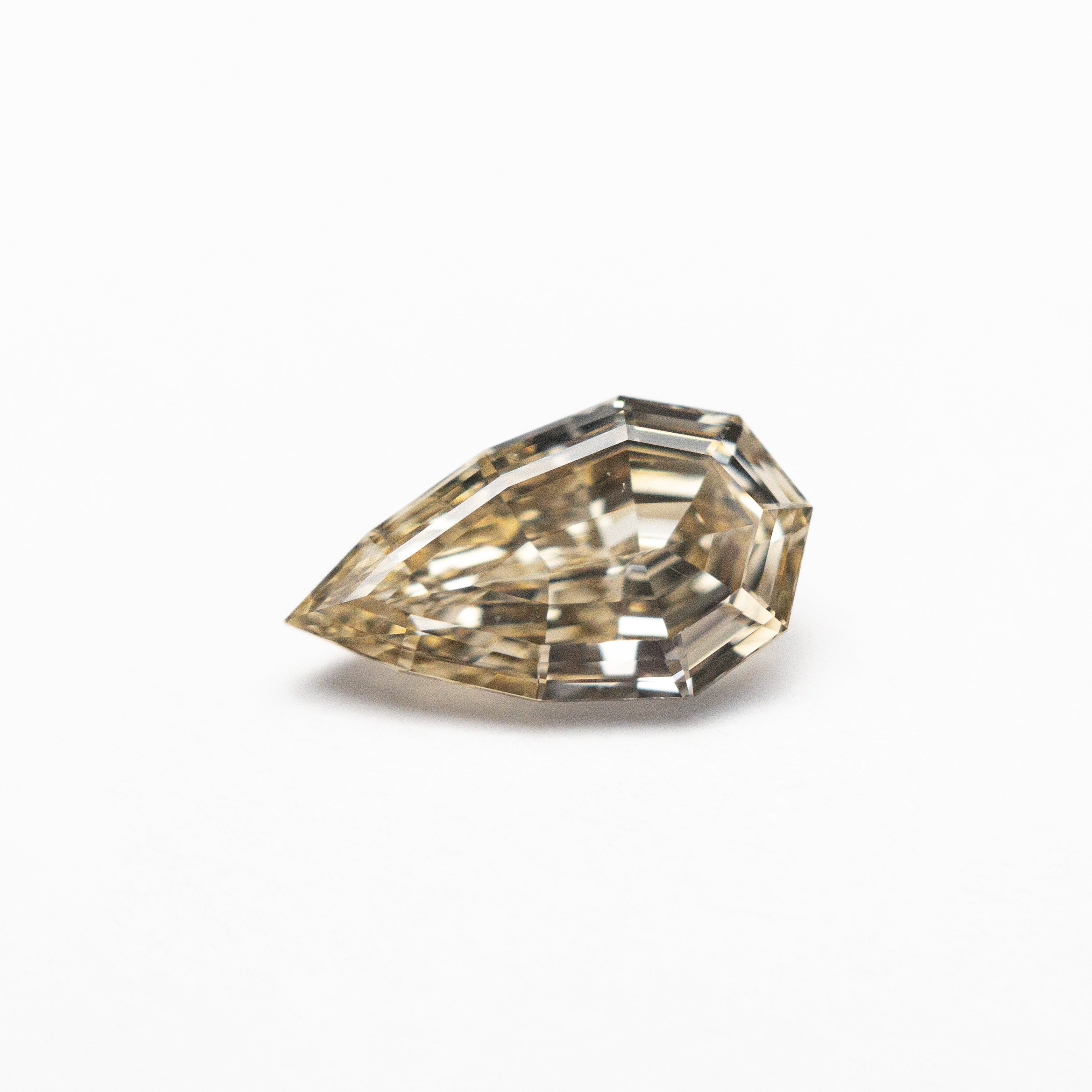 1.14ct 9.85x5.82x3.09mm VS2 C4 Geo Pear Step Cut πΏπ¦ 26119-08