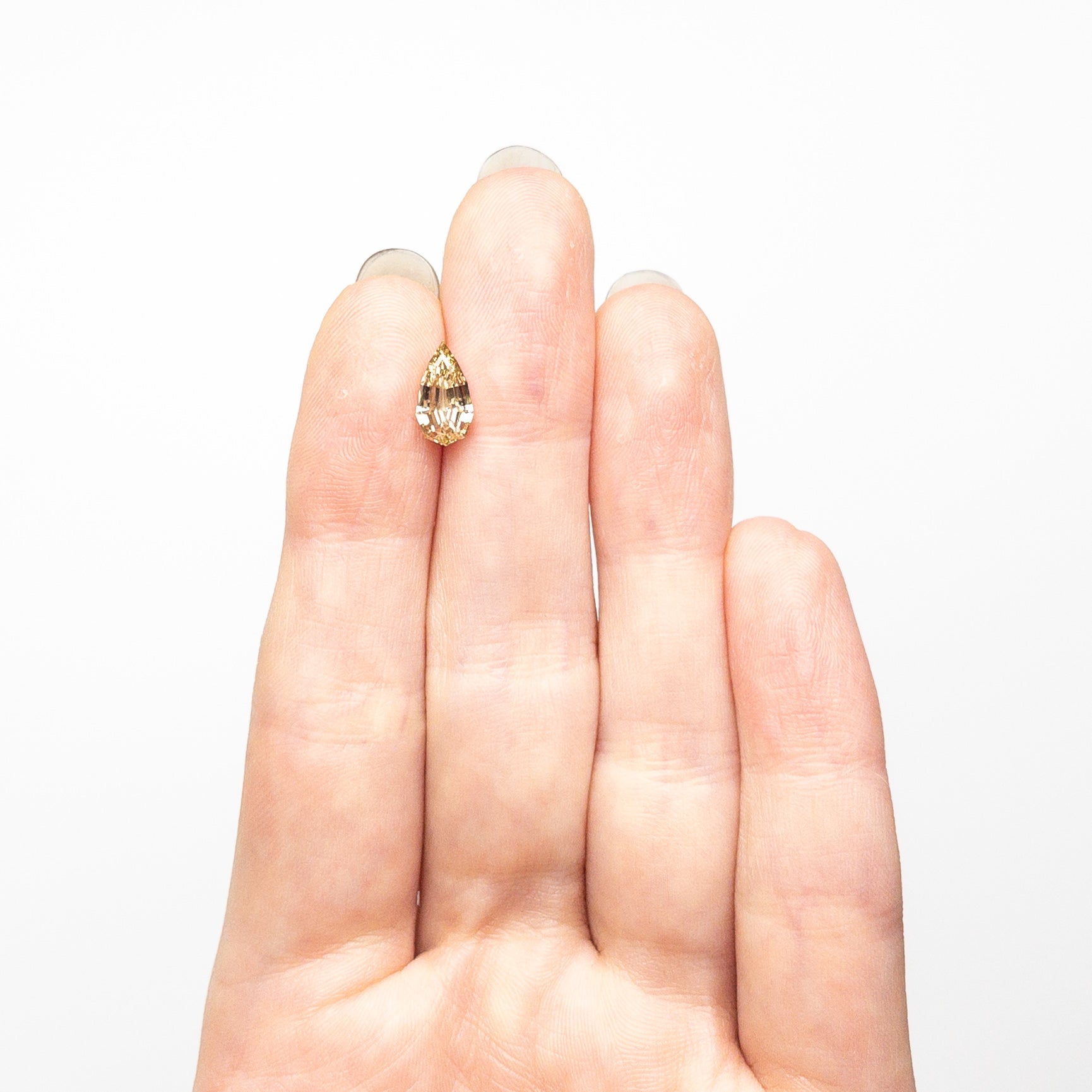 1.03ct 9.47x5.13x3.16mm VS1 C5 Geo Pear Step Cut ๐ฟ๐ฆ 26119-09