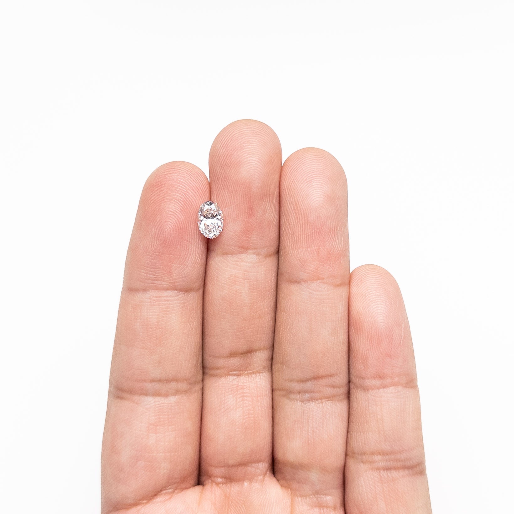 0.90ct 7.60x5.24x3.38mm SI2 H Oval Brilliant π¨π¦ 26121-10
