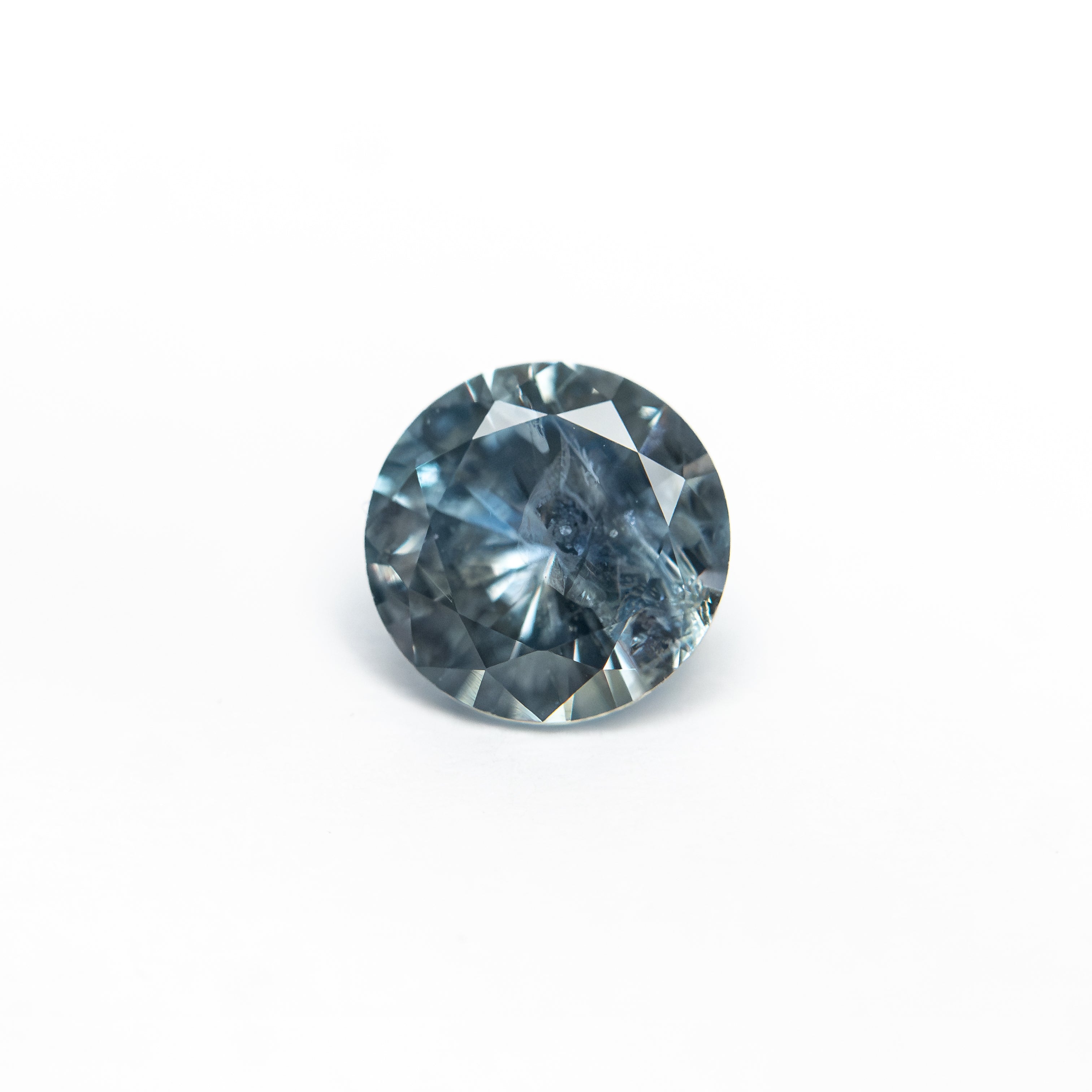 0.73ct 5.57x5.53x3.29mm Round Brilliant Sapphire 26134-27