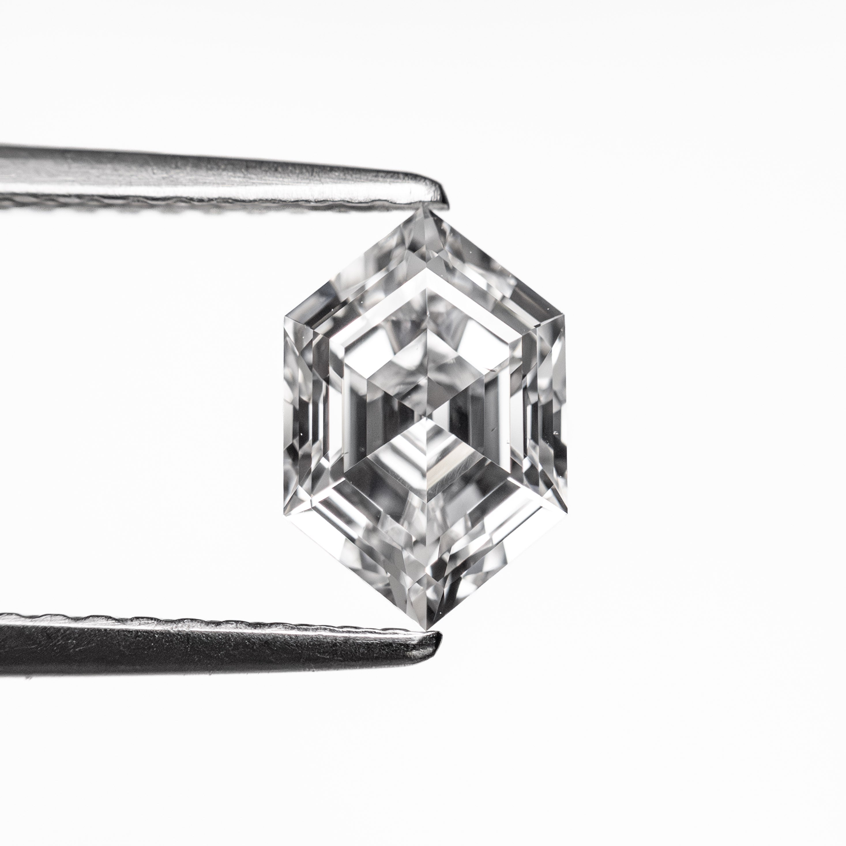 1.00ct 8.26x5.43x3.42mm SI1 F Hexagon Step Cut π¨π¦ 26243-01