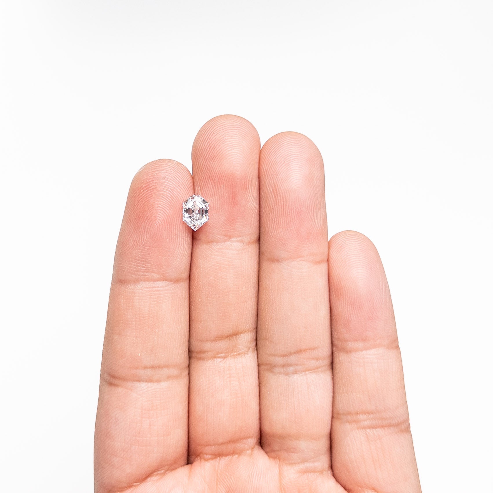 1.00ct 8.26x5.43x3.42mm SI1 F Hexagon Step Cut π¨π¦ 26243-01