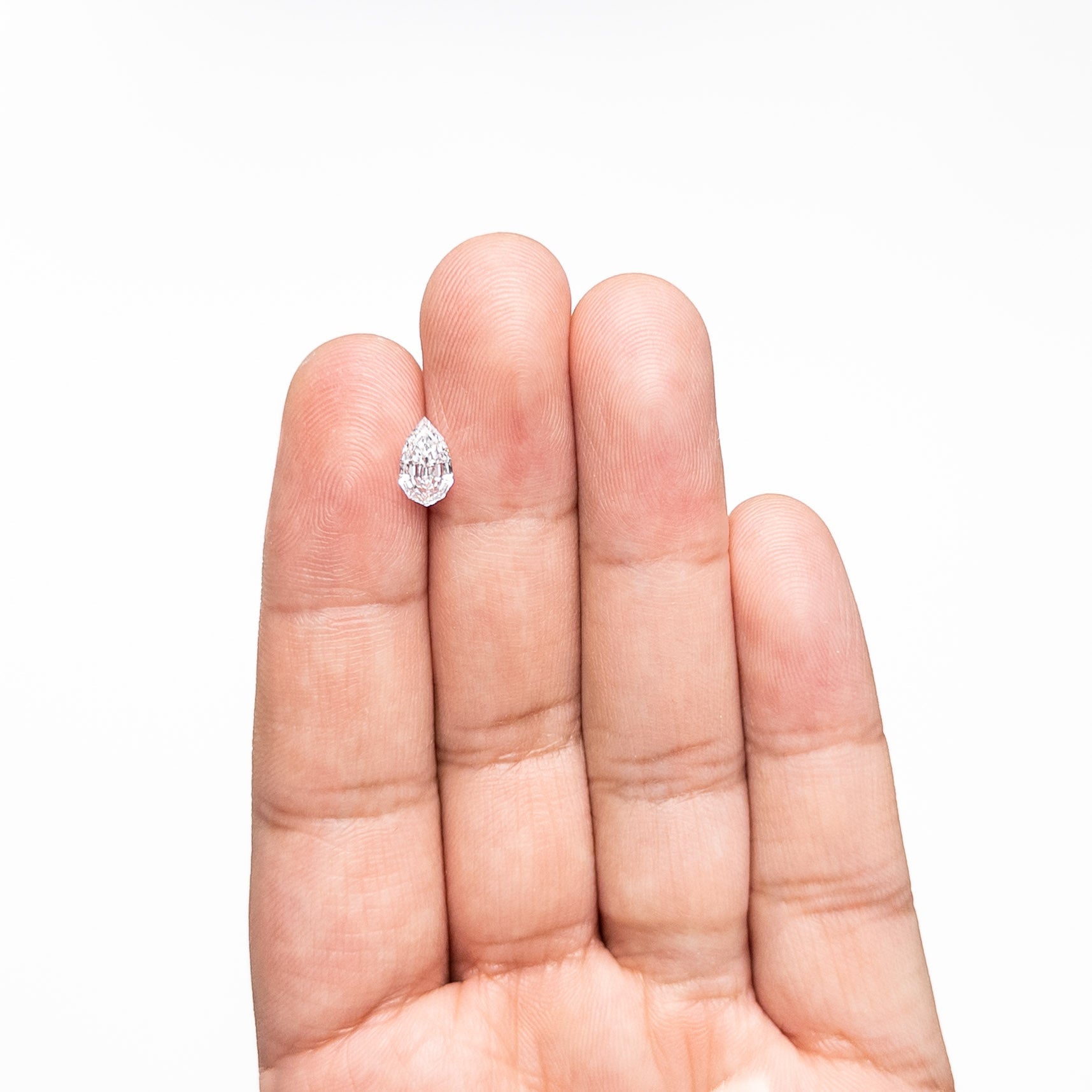 1.00ct 8.67x5.27x3.20mm SI1 E Geo Pear Step Cut π¨π¦ 26245-01