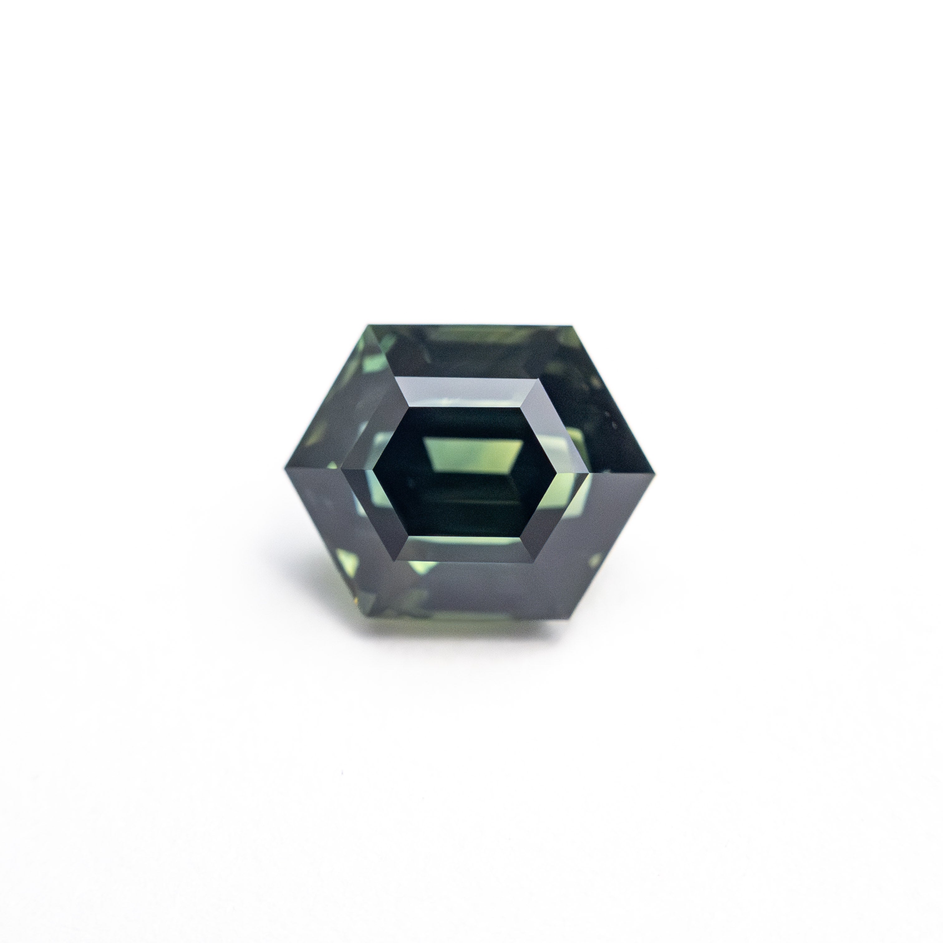 1.32ct 6.82x5.39x4.37mm Hexagon Step Cut Sapphire 26343-01