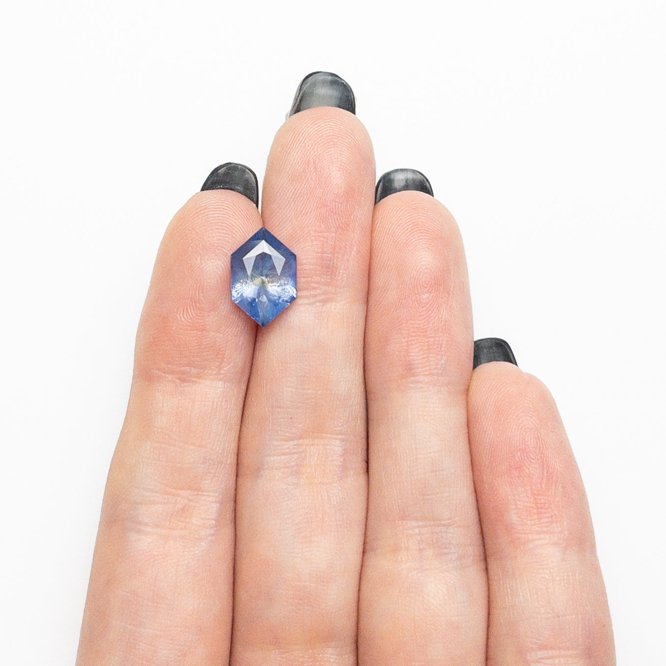 3.61ct 11.99x7.83x5.33mm Hexagon Brilliant Sapphire 26454-01