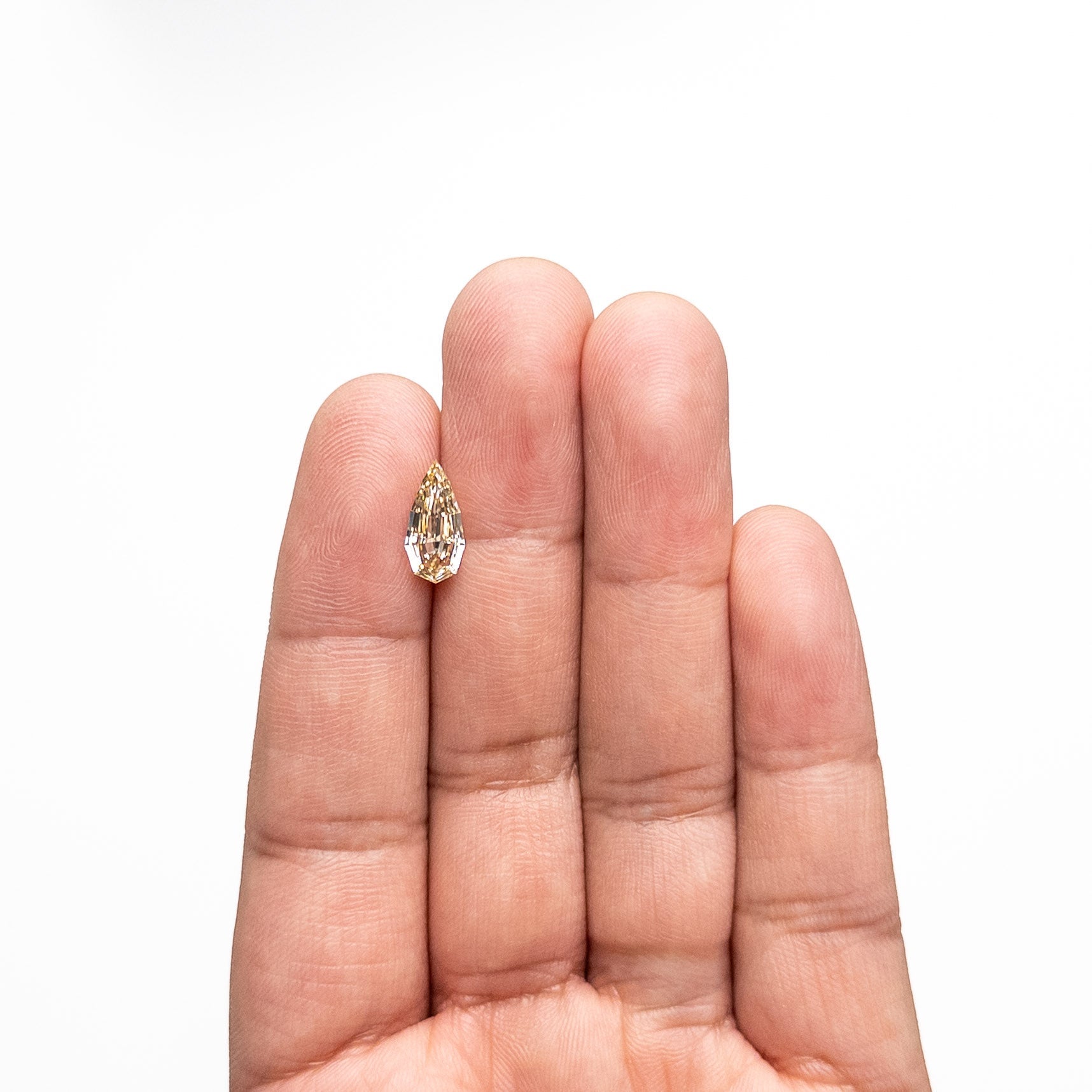 1.52ct 12.20x6.02x3.05mm GIA VS1 Fancy Brown Geo Pear Step Cut πΏπ¦ 26601-01