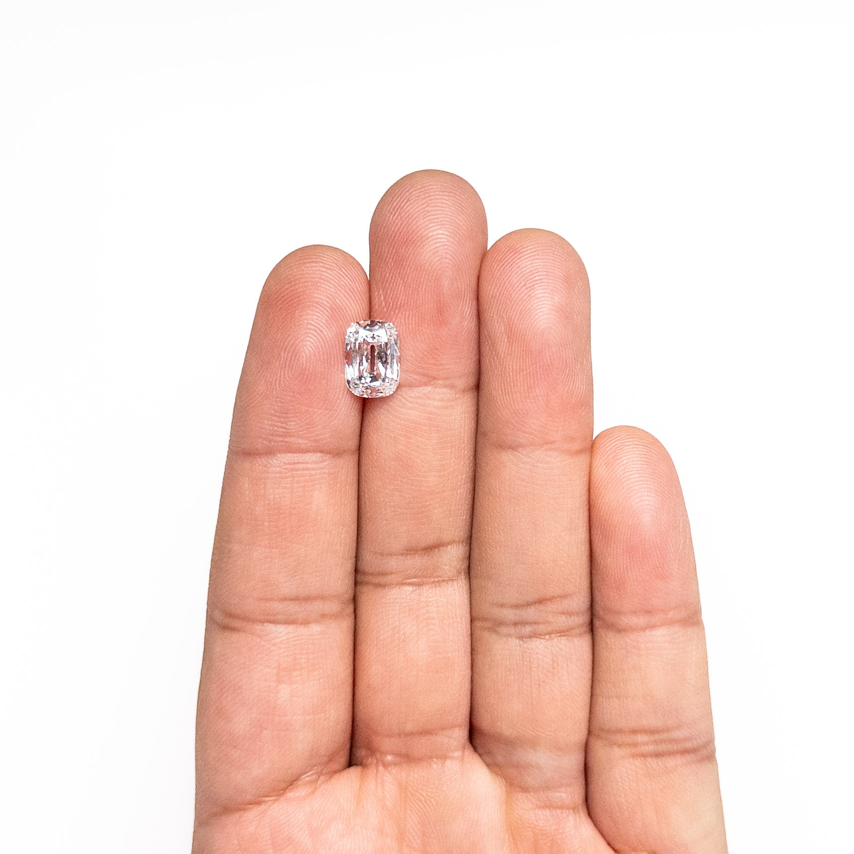 2.02ct 9.75x6.99x3.23mm GIA I1 E Cushion Brilliant 26748-01