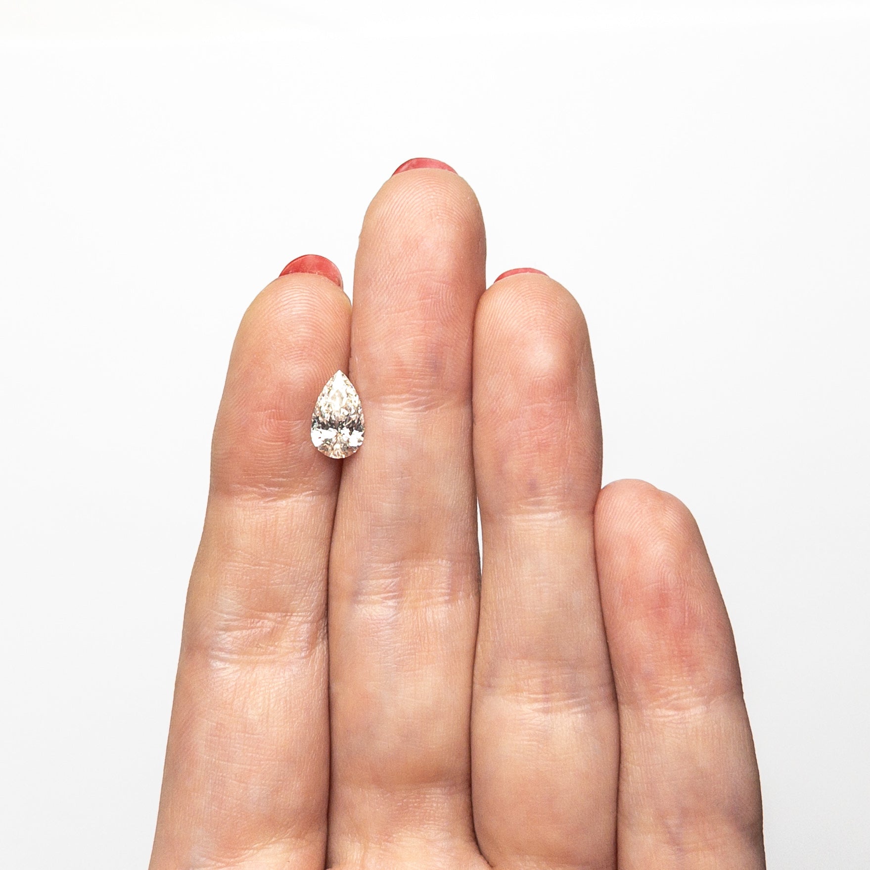 1.04ct 9.18x5.57x3.34mm SI2 K Pear Brilliant π¨π¦ 27098-01