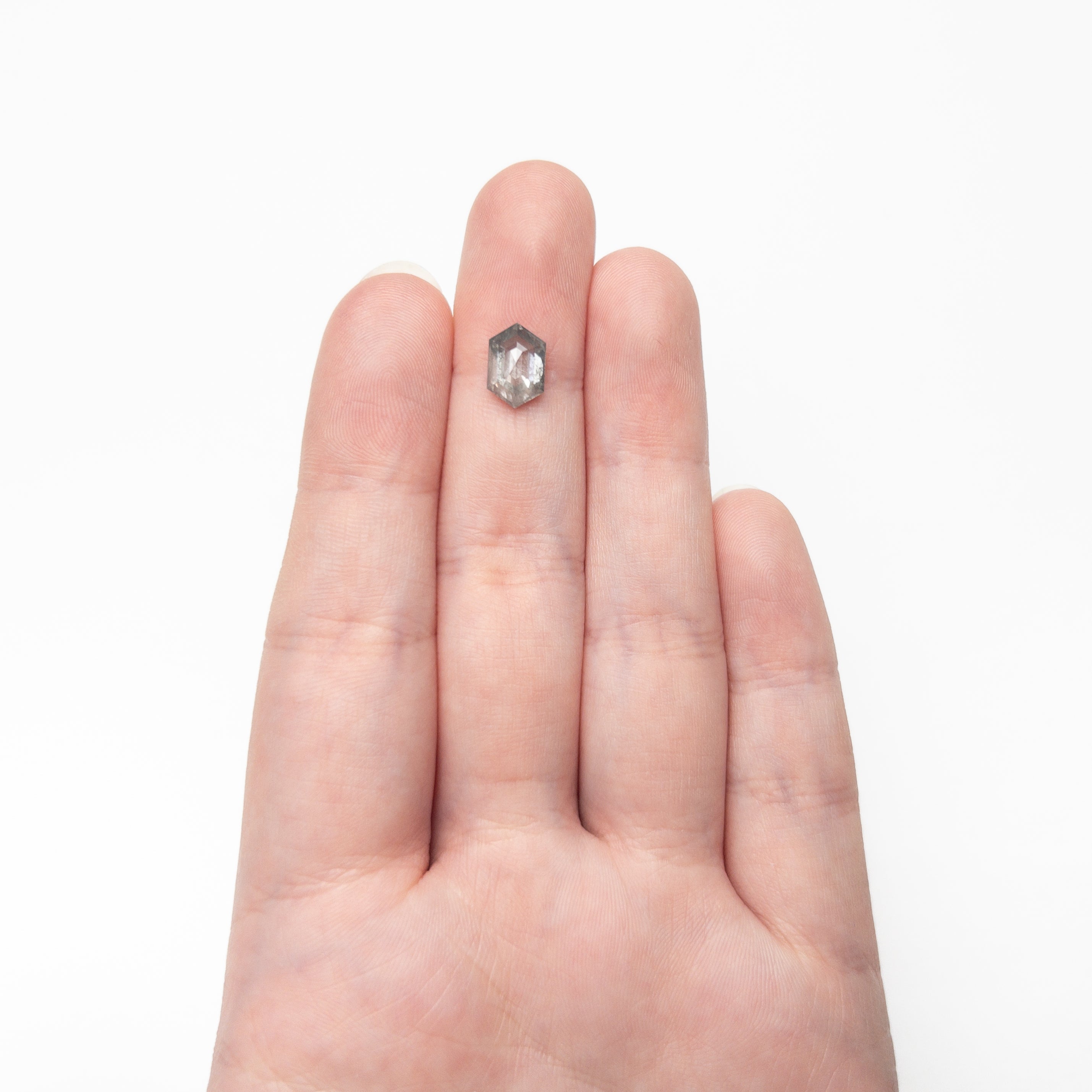 1.92ct 9.46x6.39x3.85mm Hexagon Rosecut 27538-03