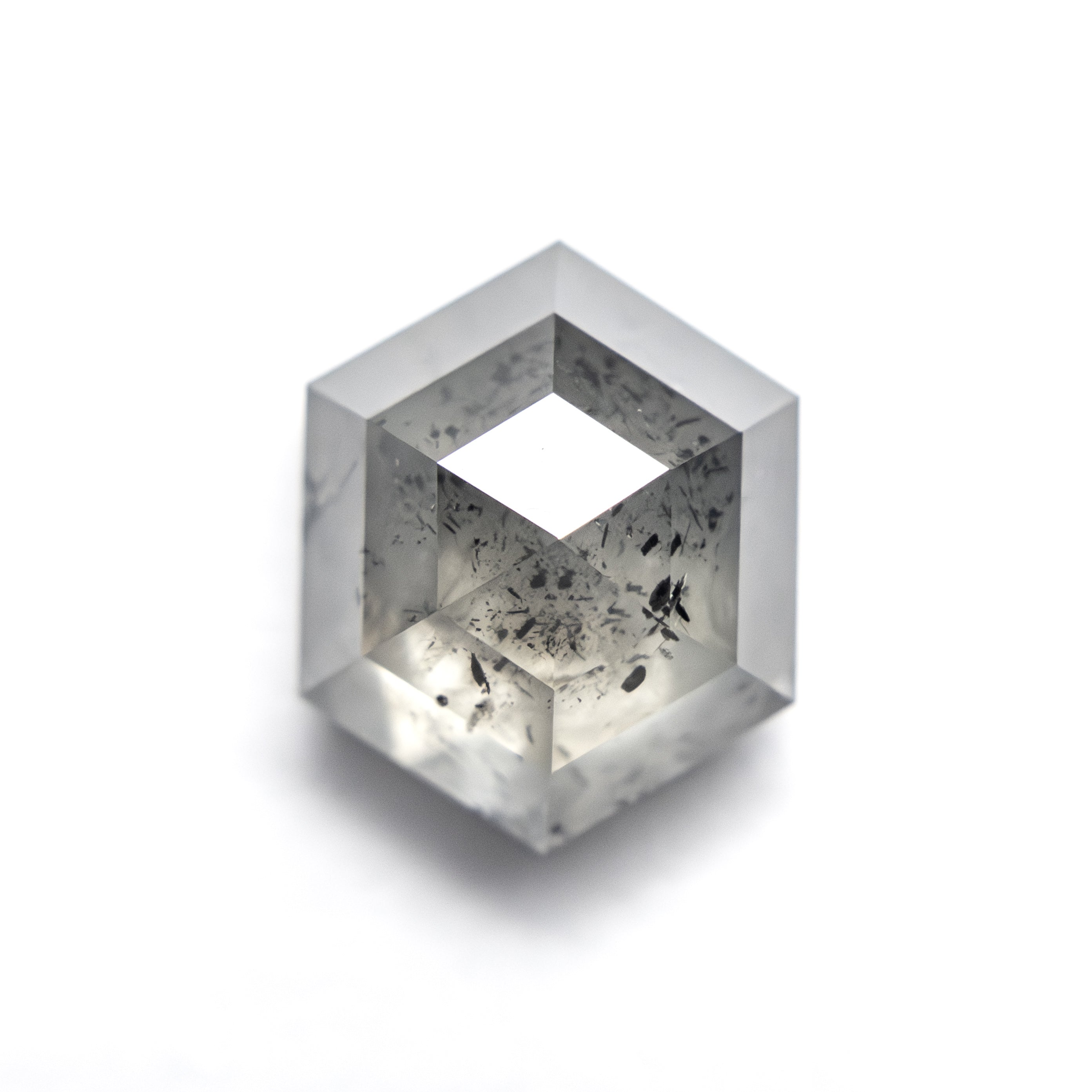3.70ct 10.08x8.19x5.15mm Hexagon Step Cut 27539-09