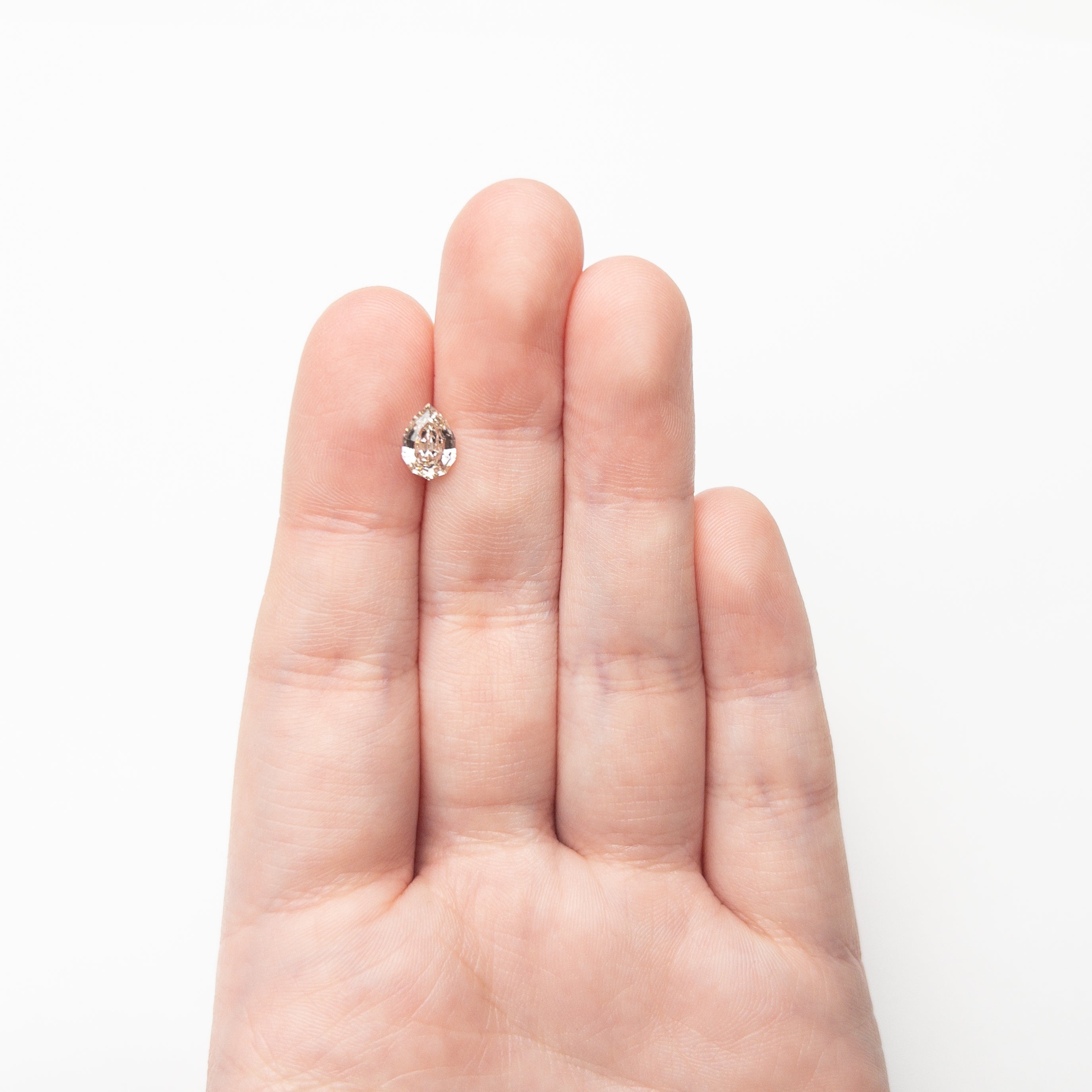 1.30ct 8.27x5.66x3.99mm SI1 Q-R Geo Pear Step Cut π¨π¦ 27579-01