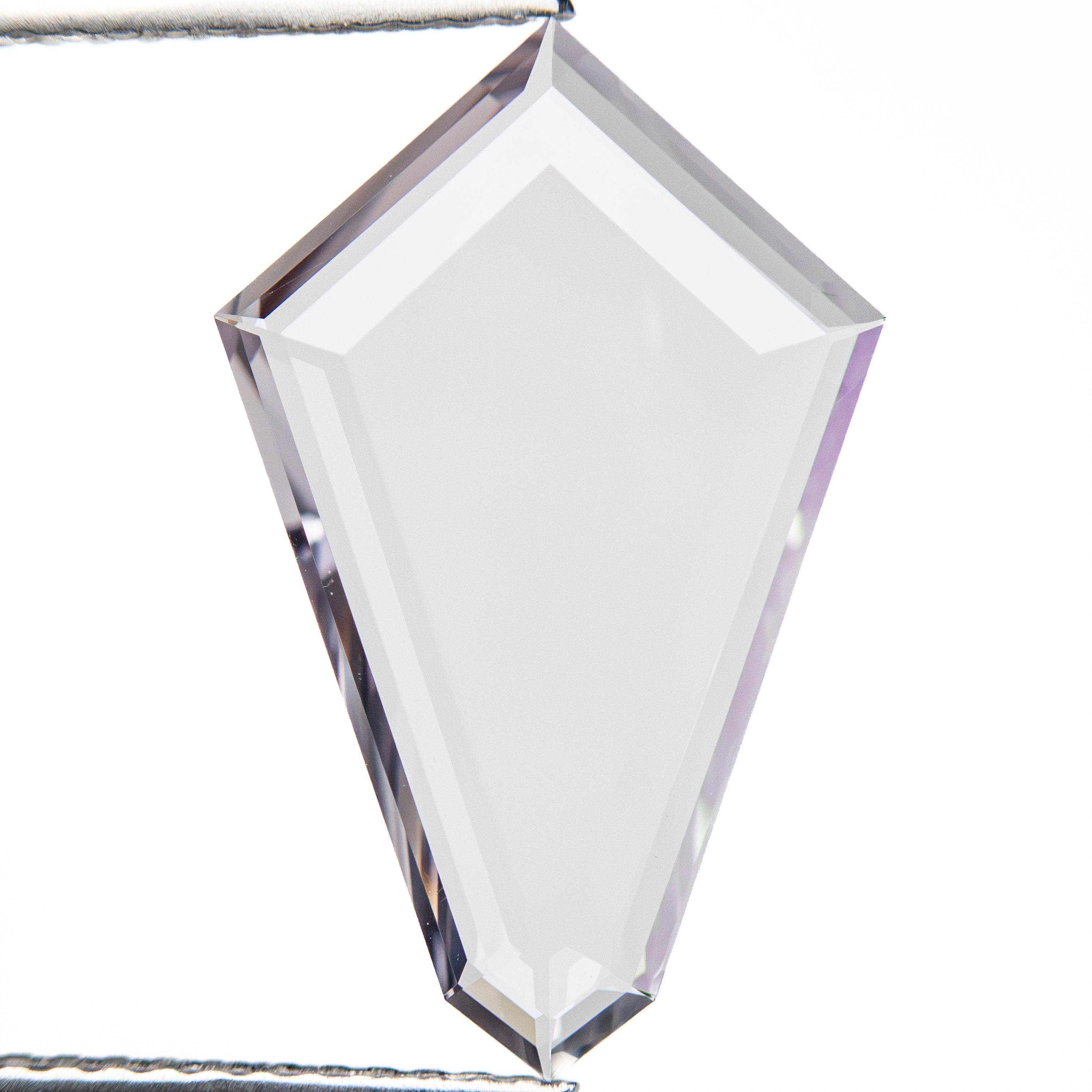 3.36ct 18.95c12.02x1.69mm Shield Portrait Cut Sapphire 27740-01