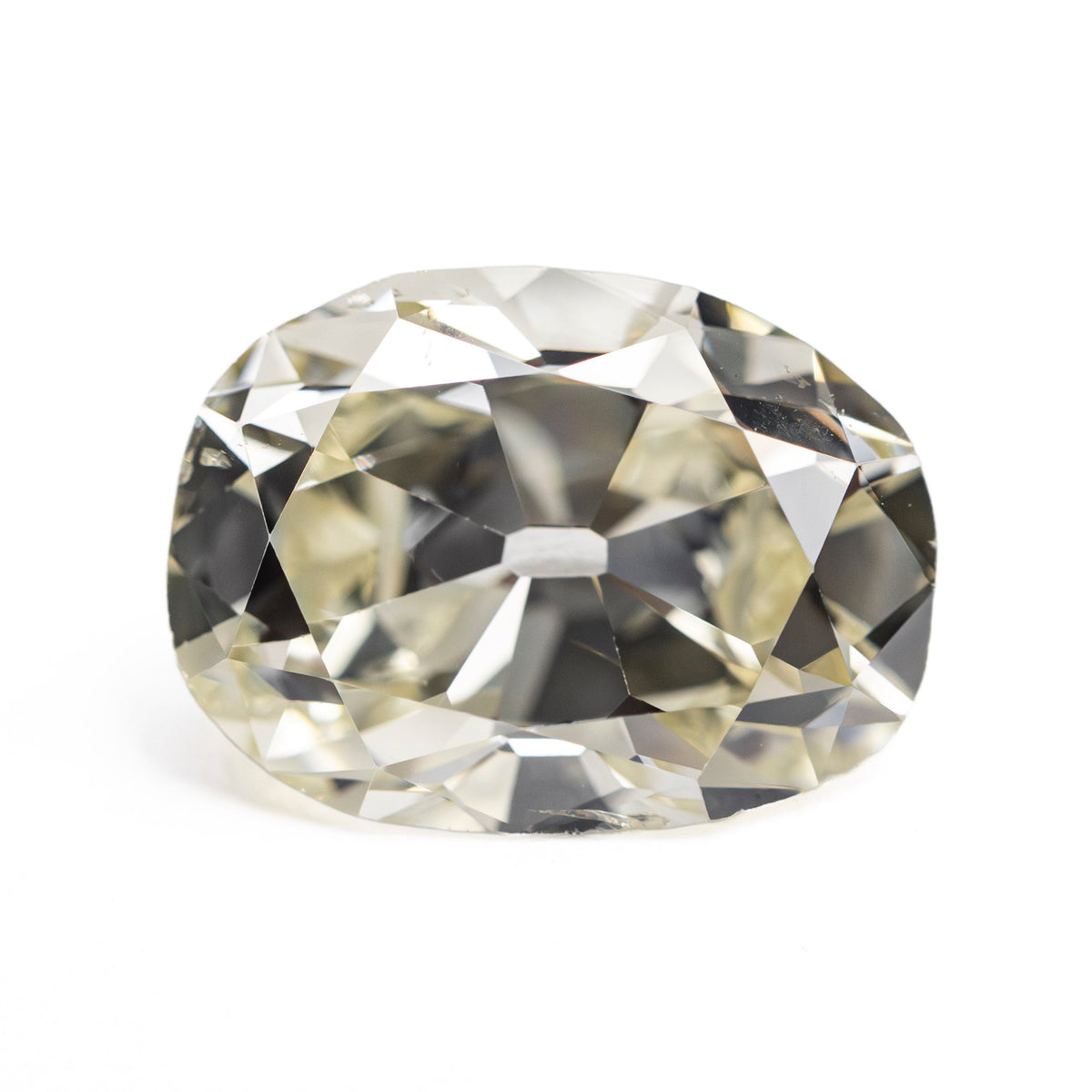 4.01ct 11.66x8.63x5.65mm GIA SI1 S Antique Old Mine Cut 28034-01 OLD LISTING