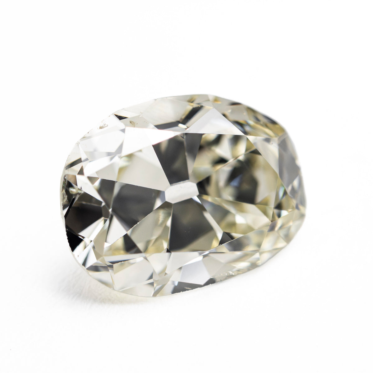 4.01ct 11.66x8.63x5.65mm GIA SI1 S Antique Old Mine Cut 28034-01 OLD LISTING