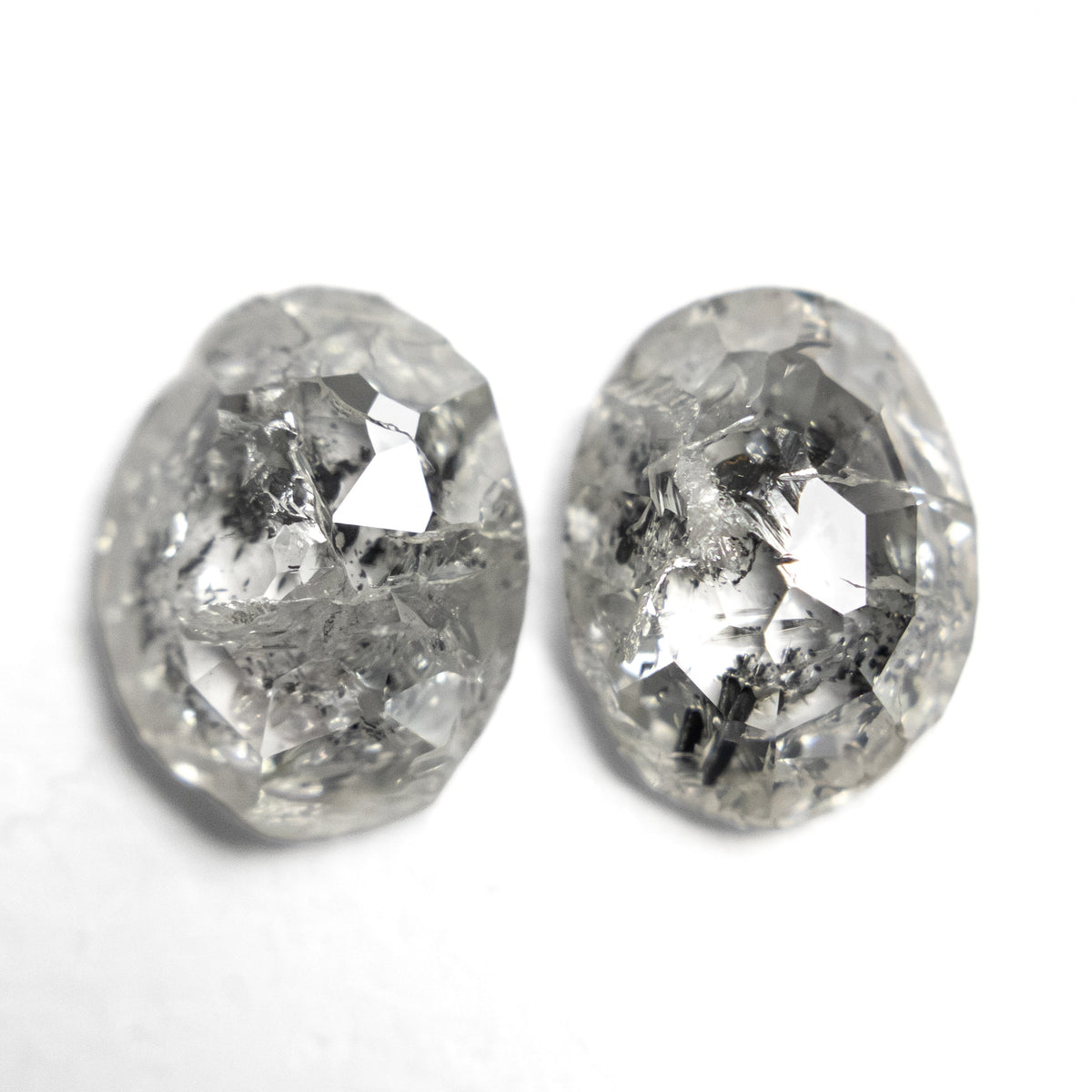 2.92cttw 2pc 8.66x6.67x3.02mm 8.39x6.40x3.09mm Polished Raw Diamond Matching Pair 🇨🇦 28178-01