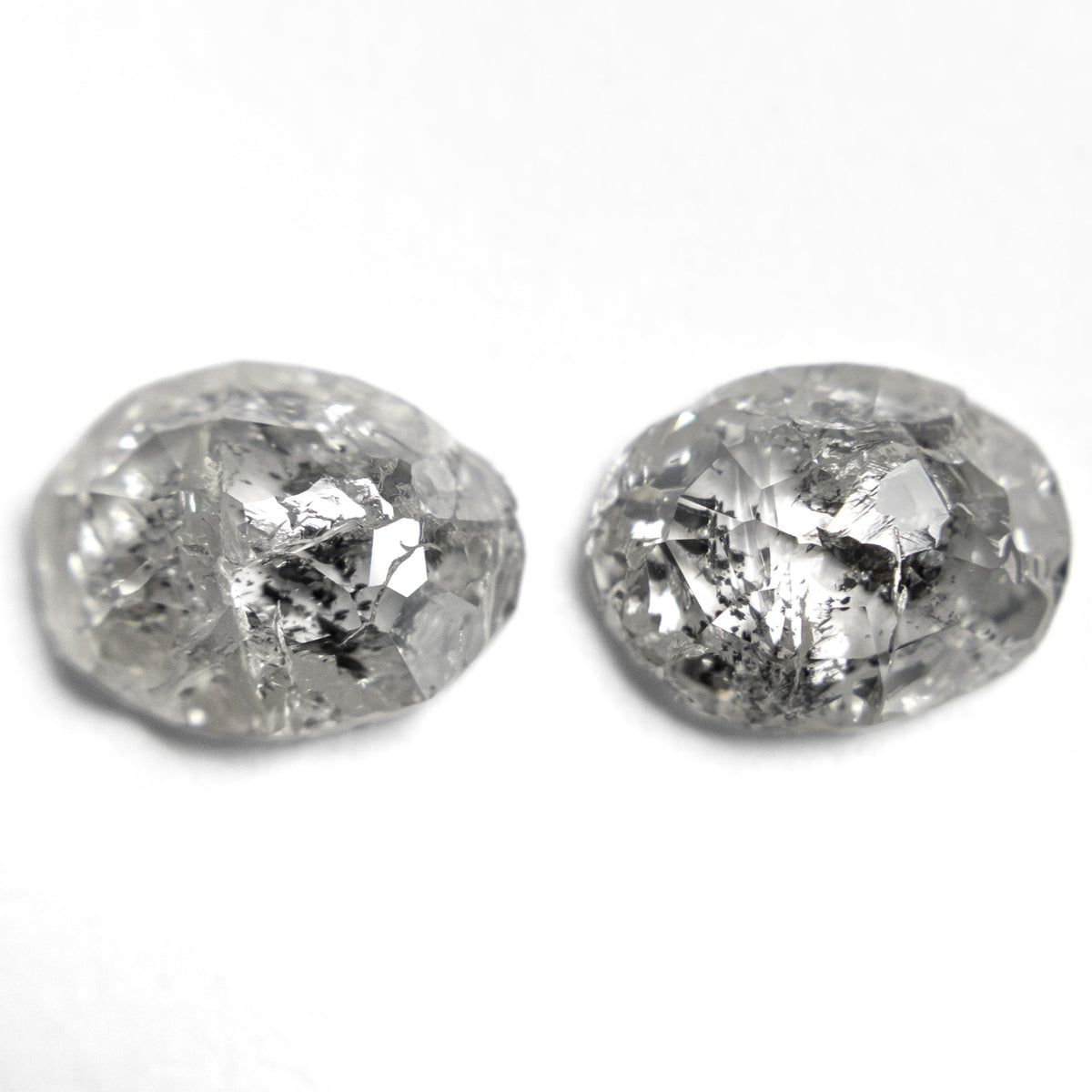 2.92cttw 2pc 8.66x6.67x3.02mm 8.39x6.40x3.09mm Polished Raw Diamond Matching Pair 🇨🇦 28178-01