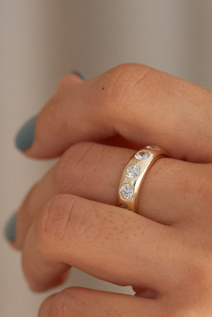 Rosa Ring - Antique Old European Cut Diamond