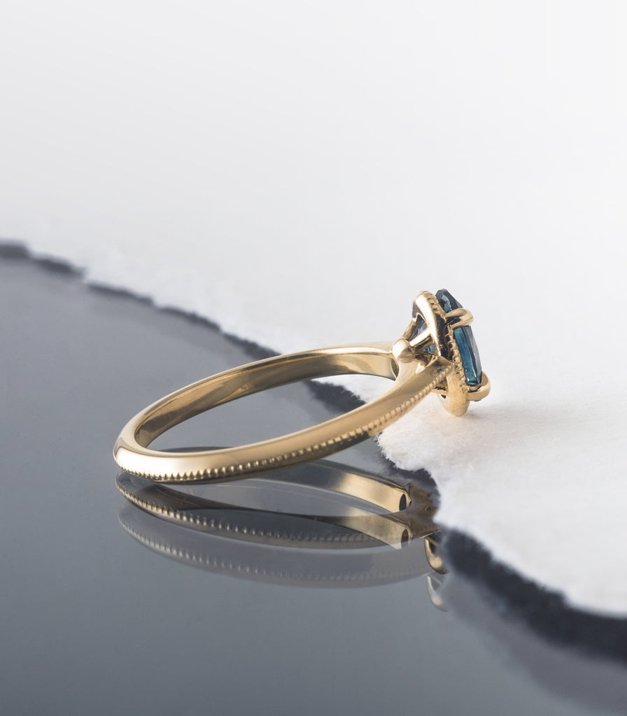 Ali Ring - Montana Oval Sapphire