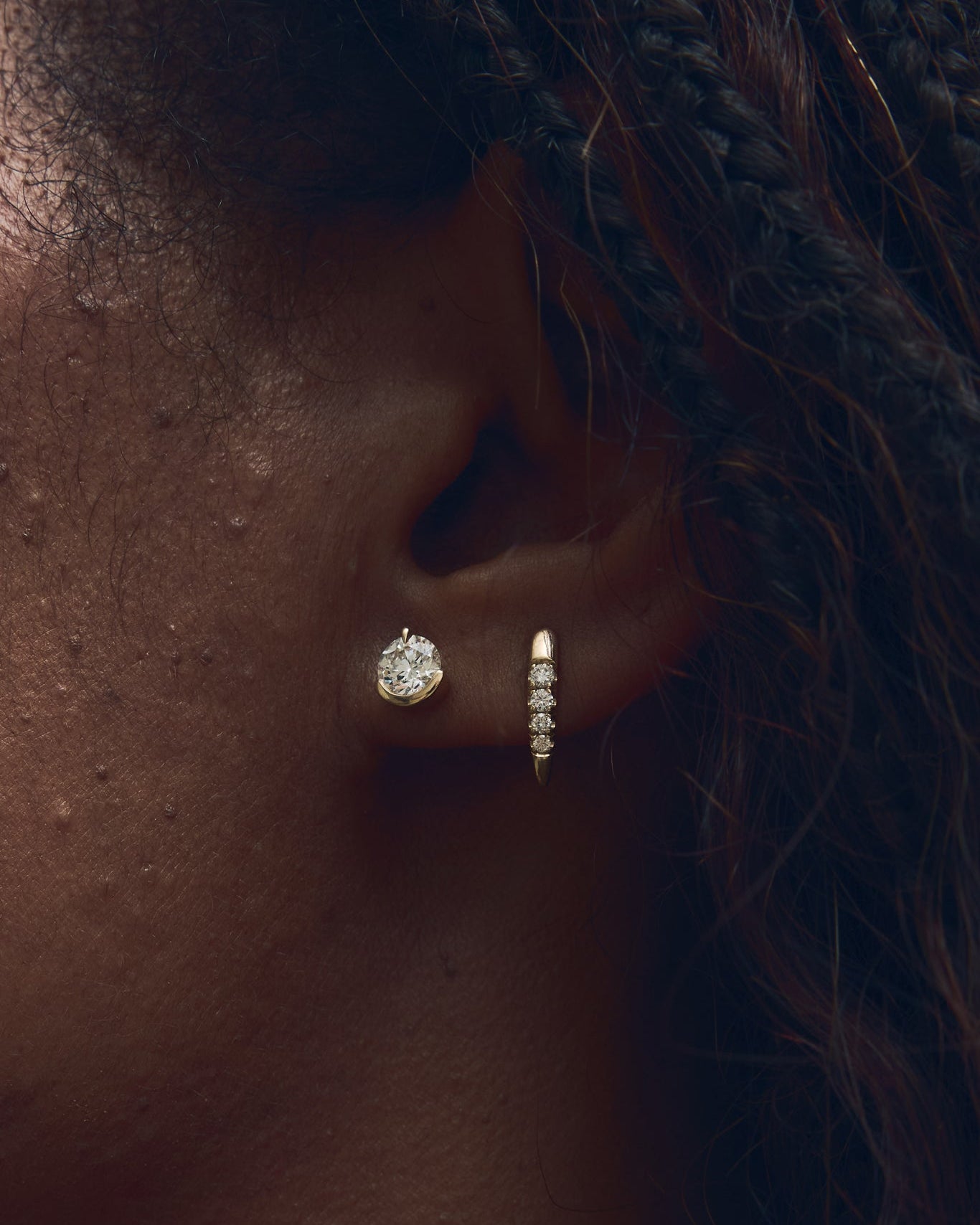 ATTIC Diamond Studs