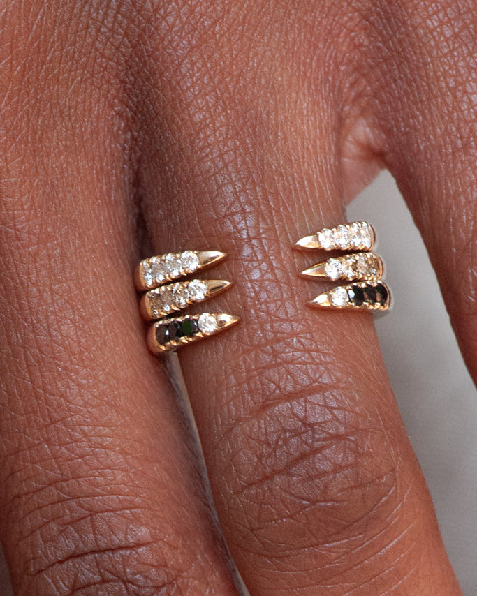 Diamond Torc Ring - Canadian Diamonds