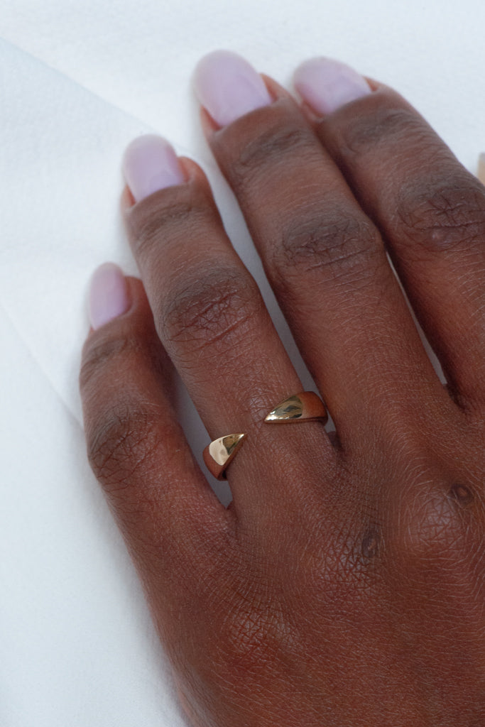 Wide Torc Ring