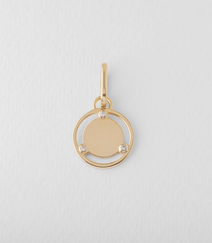 Athena Medallion - Oval Charm Clip