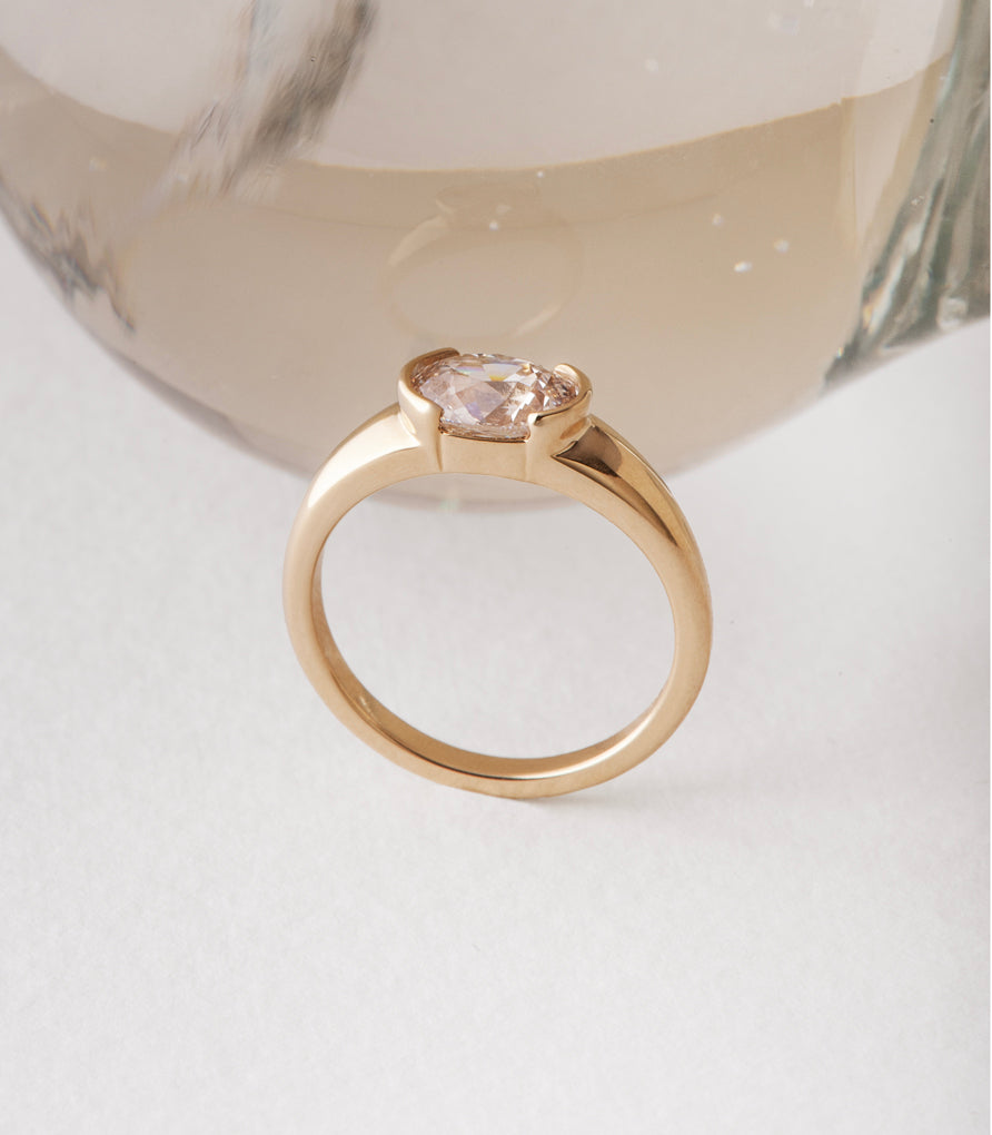 Toni Ring - Oval Canadian Diamond
