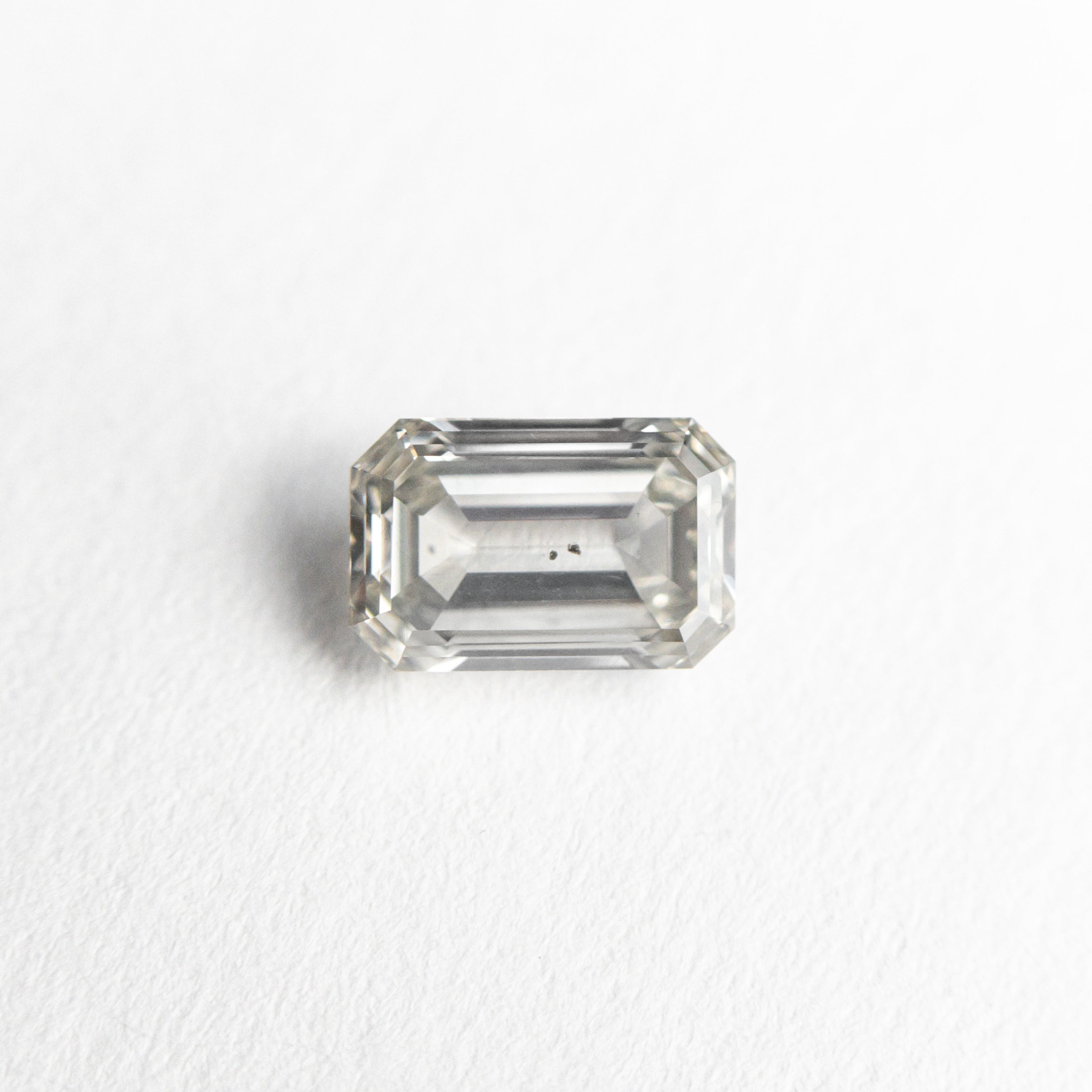 0.52ct 5.68x3.68x2.28mm SI2 Fancy Grey Cut Corner Rectangle Step Cut 19923-27
