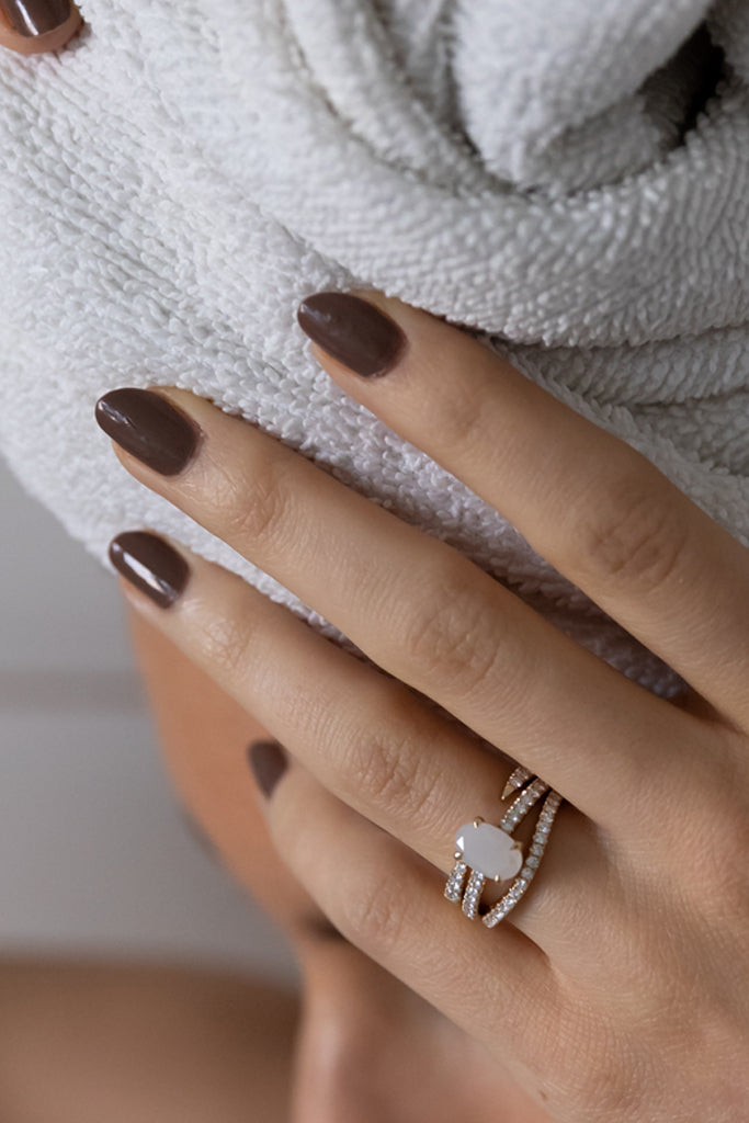 Diamond Contour Ring
