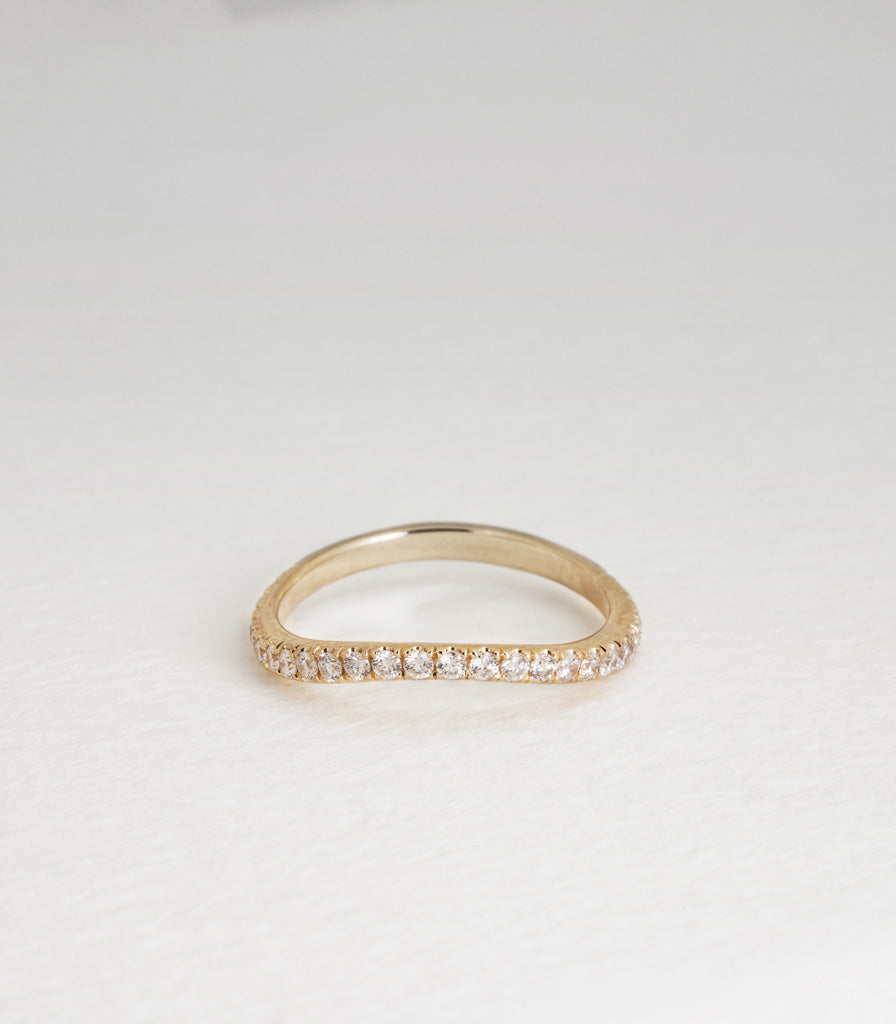 Diamond Contour Ring