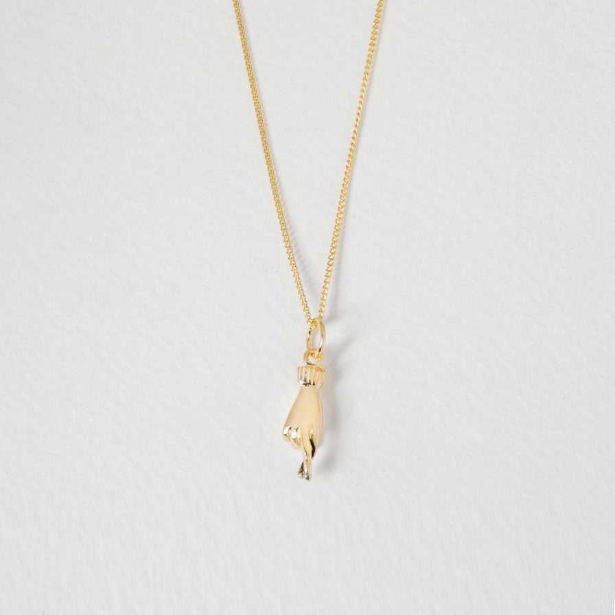Fingers Crossed Charm