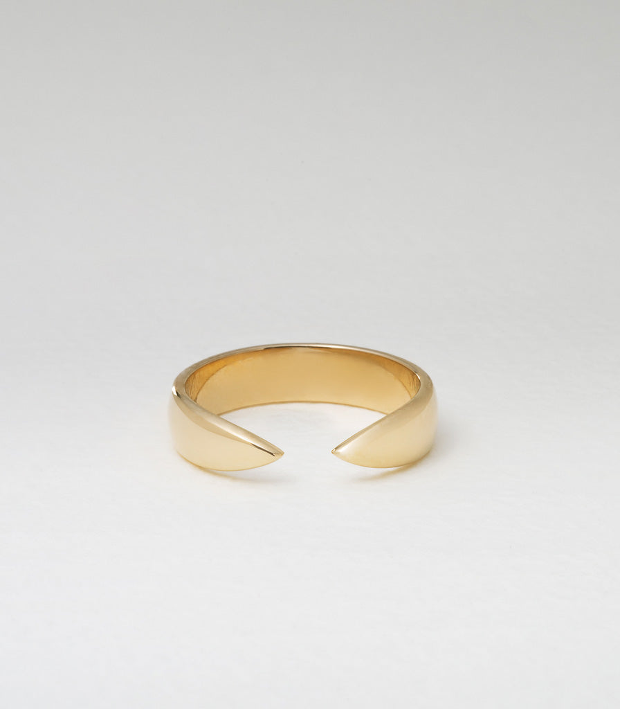 Wide Torc Ring