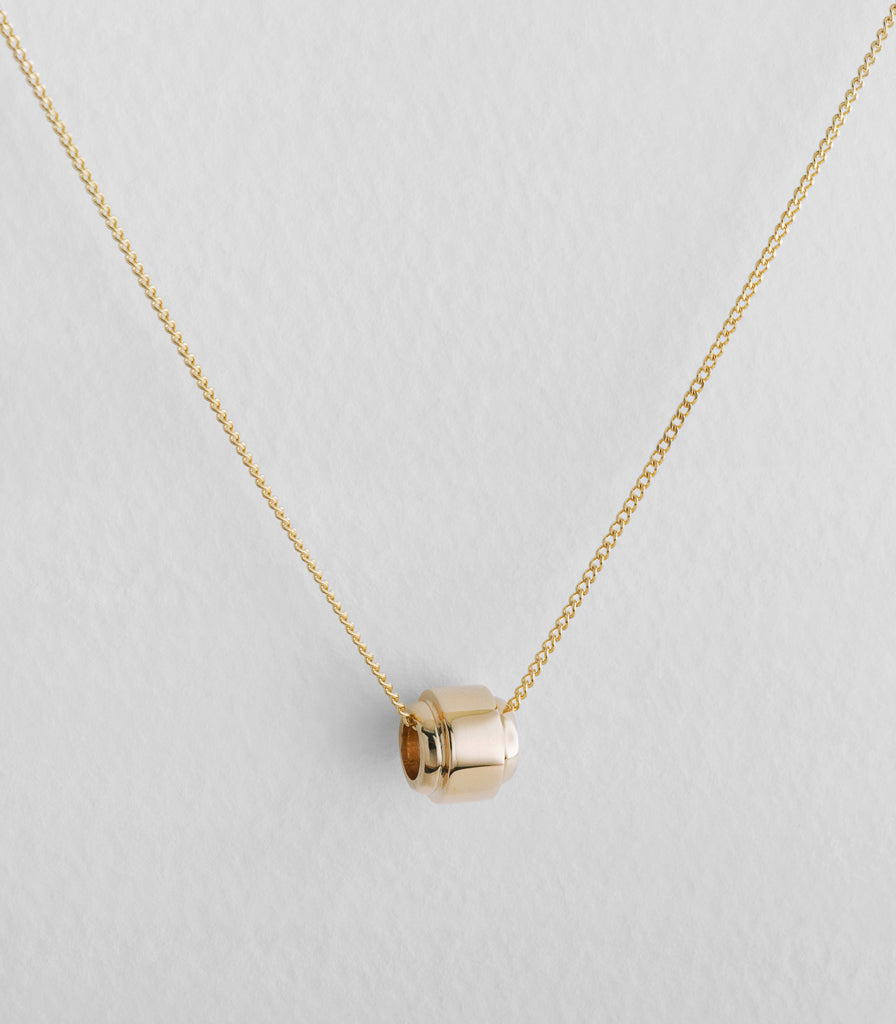 Barrel Bead - Canadian diamond