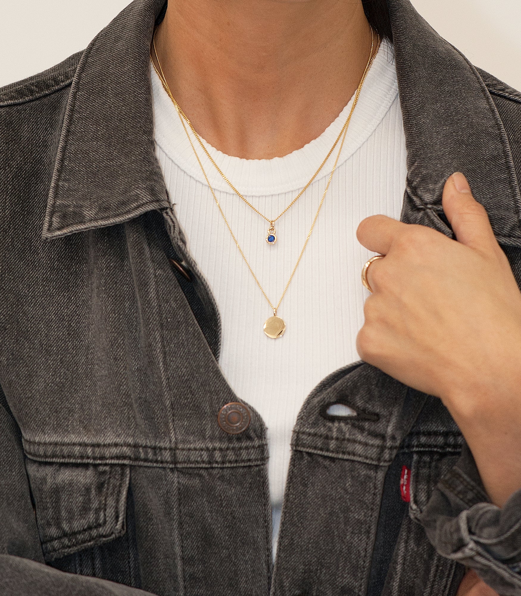 Buoy Charm - Blue Sapphire