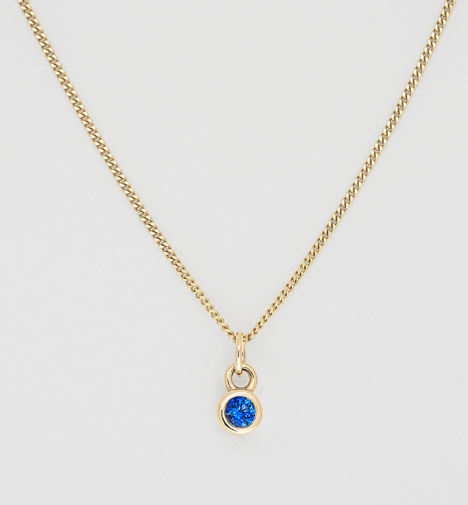 Buoy Charm - Blue Sapphire