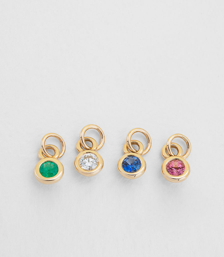 Buoy Charm - Blue Sapphire