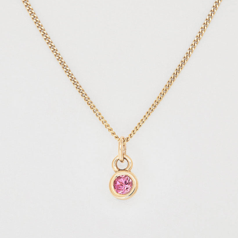 Buoy Charm - Pink Tourmaline